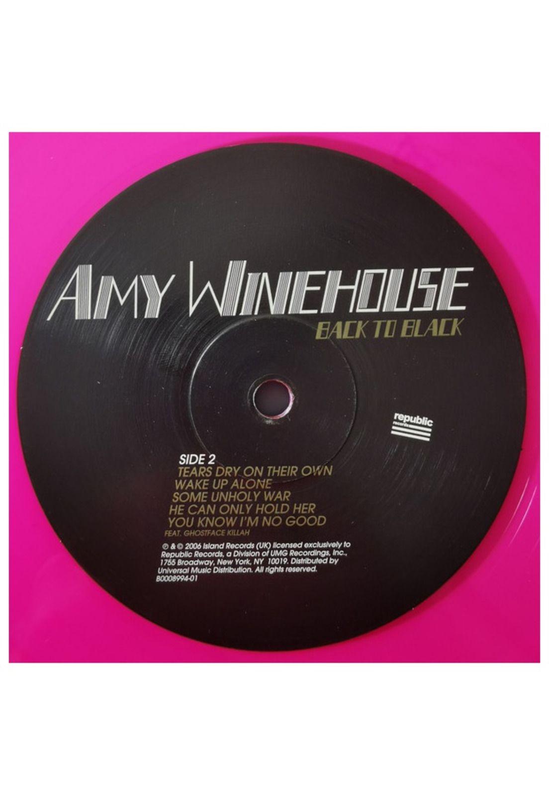 AMY WINEHOUSE - BACK TO BLACK (EXCLUSIVE LTD EDITION) (PINK VINYL) | VINILO-5