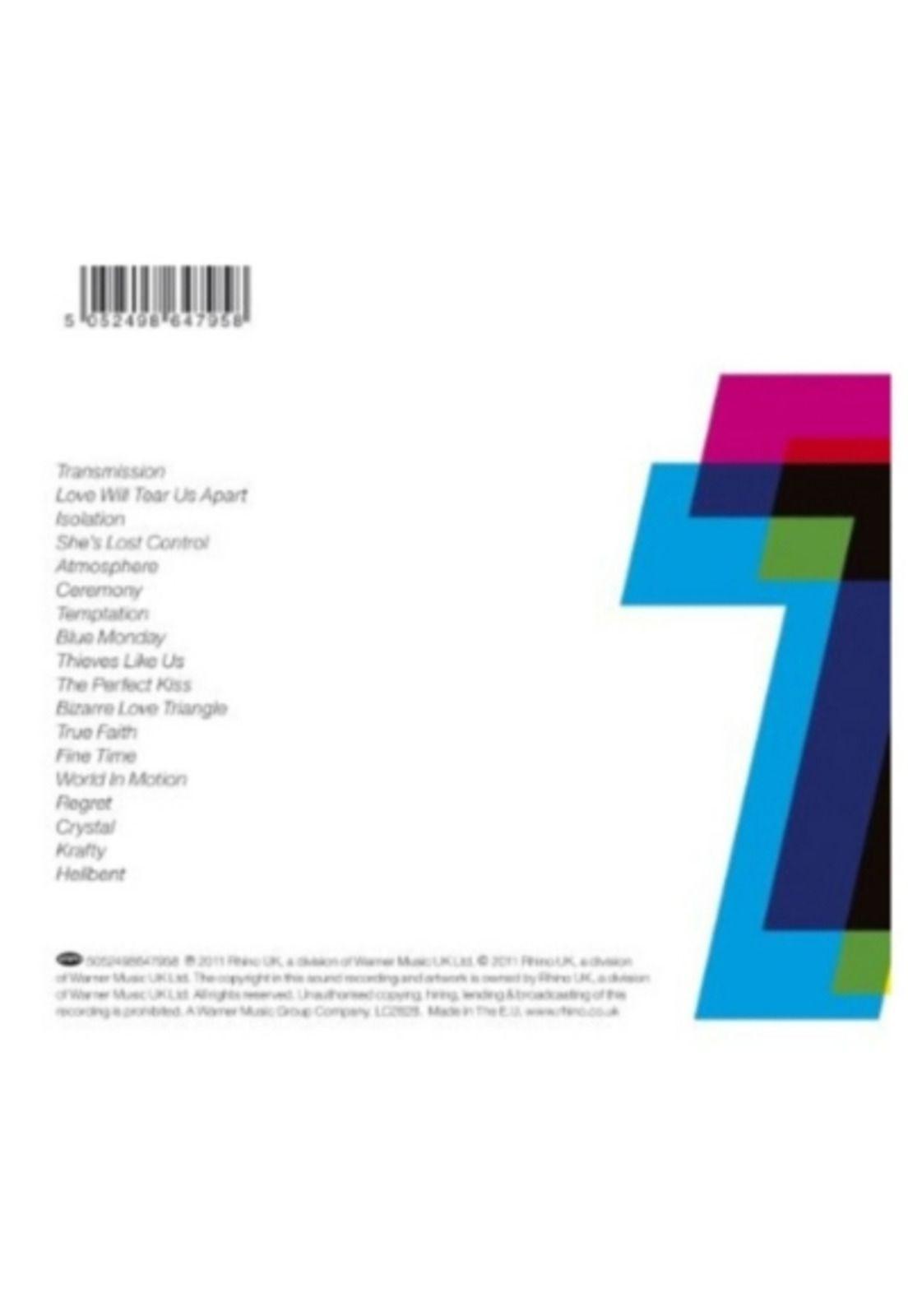 NEW ORDER JOY DIVISION - TOTAL GREATEST HITS CD-1