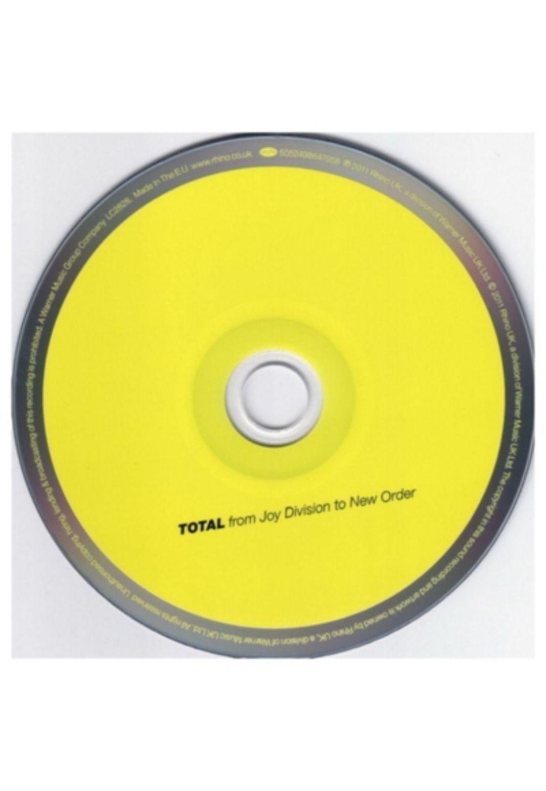 NEW ORDER JOY DIVISION - TOTAL GREATEST HITS CD-2
