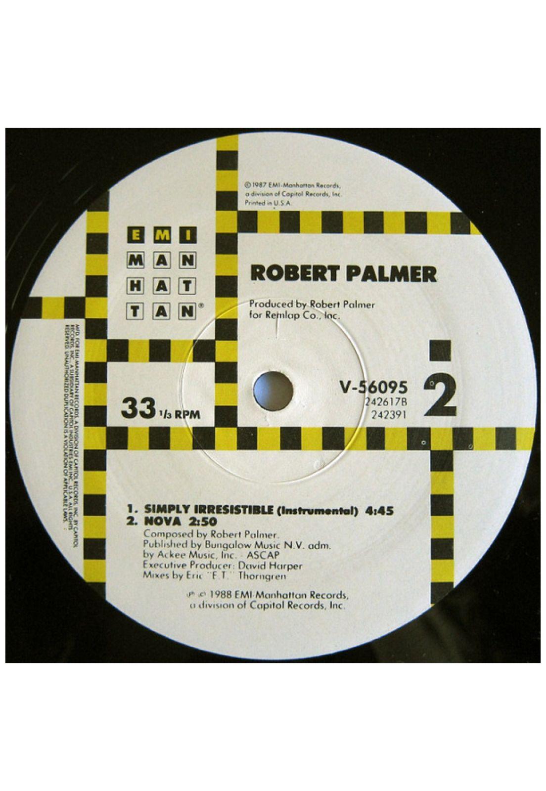 ROBERT PALMER - SIMPLY IRRESISTIBLE | 12" MAXI SINGLE VINILO USADO-3