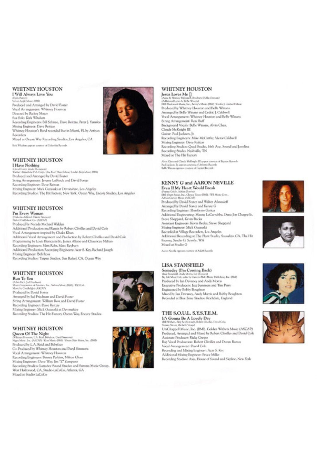 BODYGUARD  - O.S.T (WHITE VINILO)  | VINILO-3