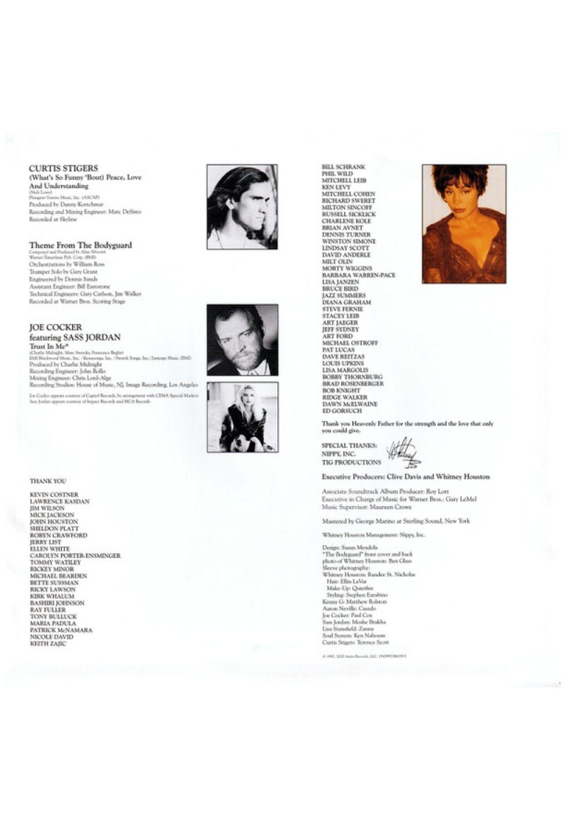 BODYGUARD  - O.S.T (WHITE VINILO)  | VINILO-4