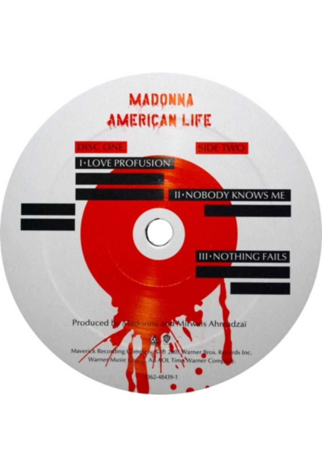 MADONNA - AMERICAN LIFE 2LP-4