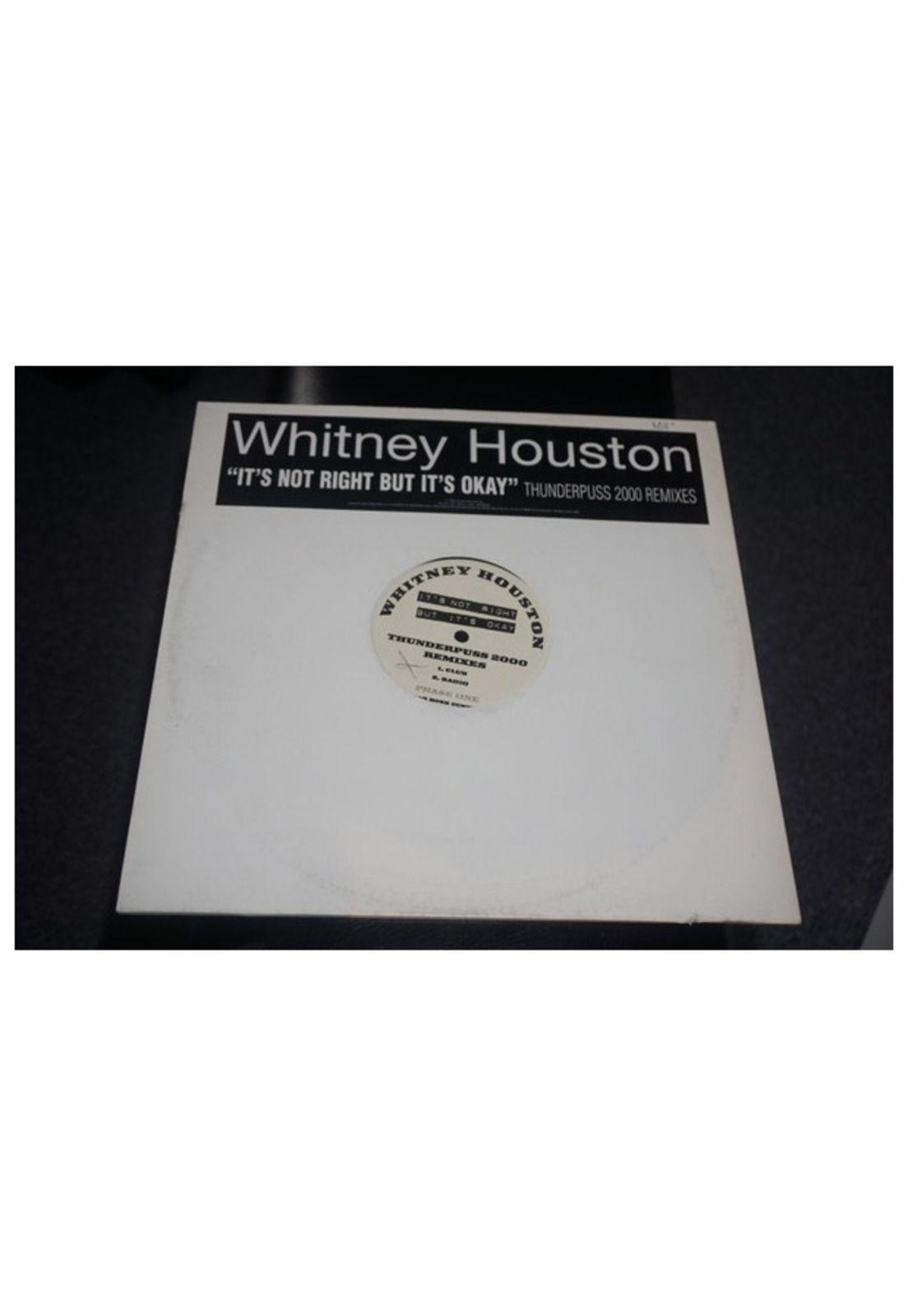 WHITNEY HOUSTON - IT'S NOT RIGHT BUT IT'S OK (REMIXES 2000) | 12" MAXI SINGLE USADO-2