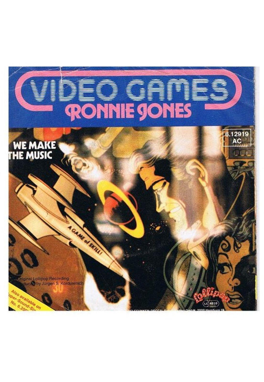 RONNIE JONES - VIDEO GAMES | 7'' SINGLE VINILO USADO-0
