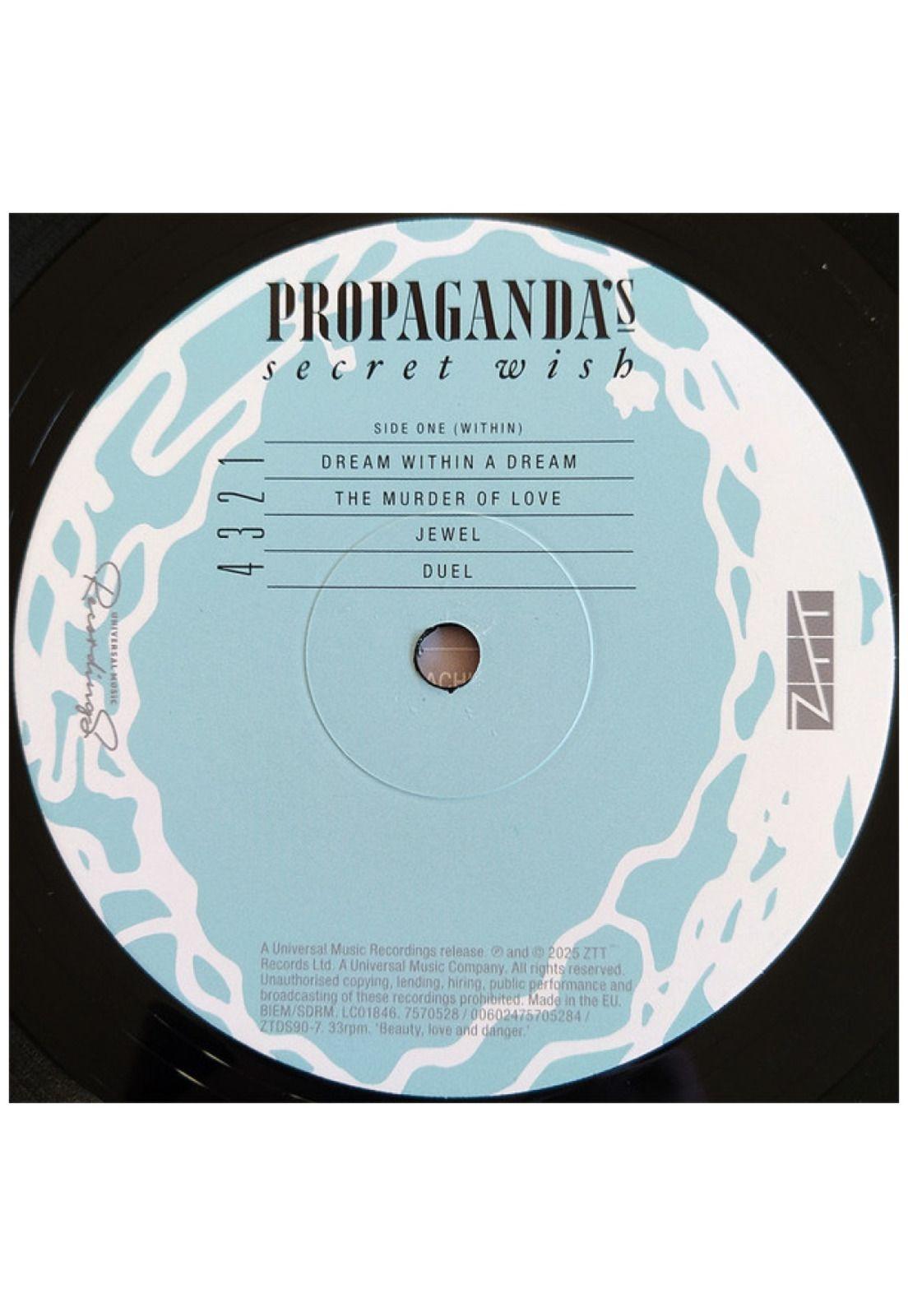 PROPAGANDA - A SECRET WISH | VINILO-4