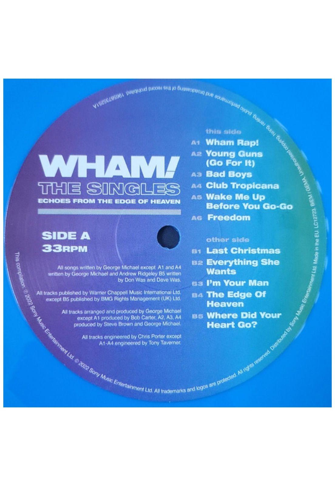 WHAM - THE ECHOES FROM THE EDGE OF HEAVEN: THE SINGLES (BLUE VINYL) | VINILO-3