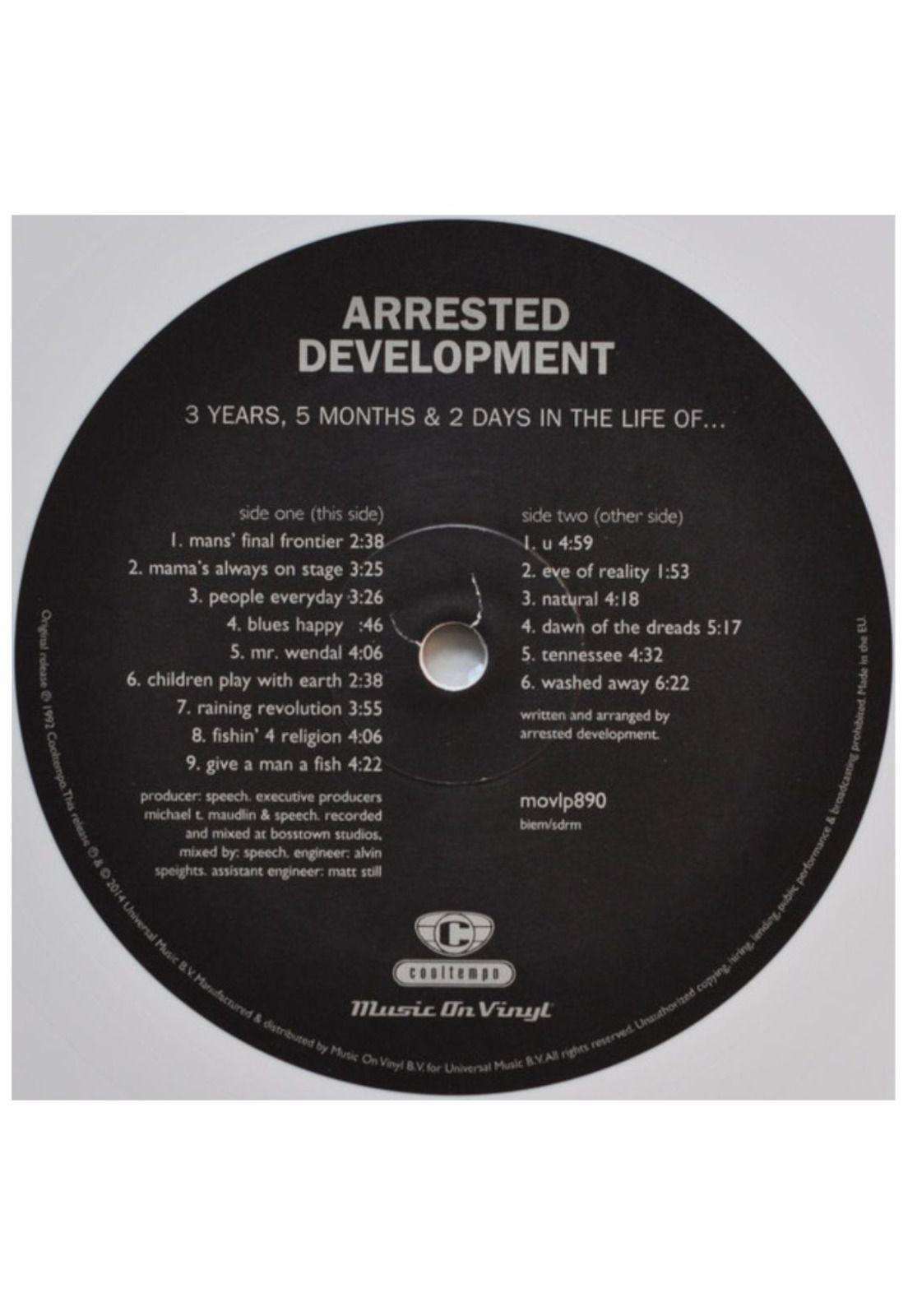 ARRESTED DEVELOPMENT - 3 YEARS, 5 MONTHS VINILO-2