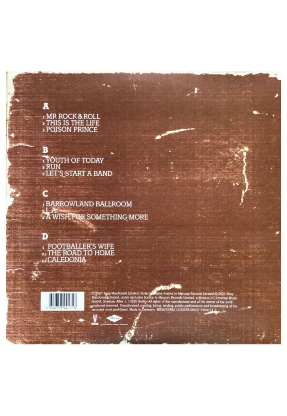 AMY McDONALD - THIS IS THE LIFE (WHITE VINYL) (2LP) | 10" VINILO-1