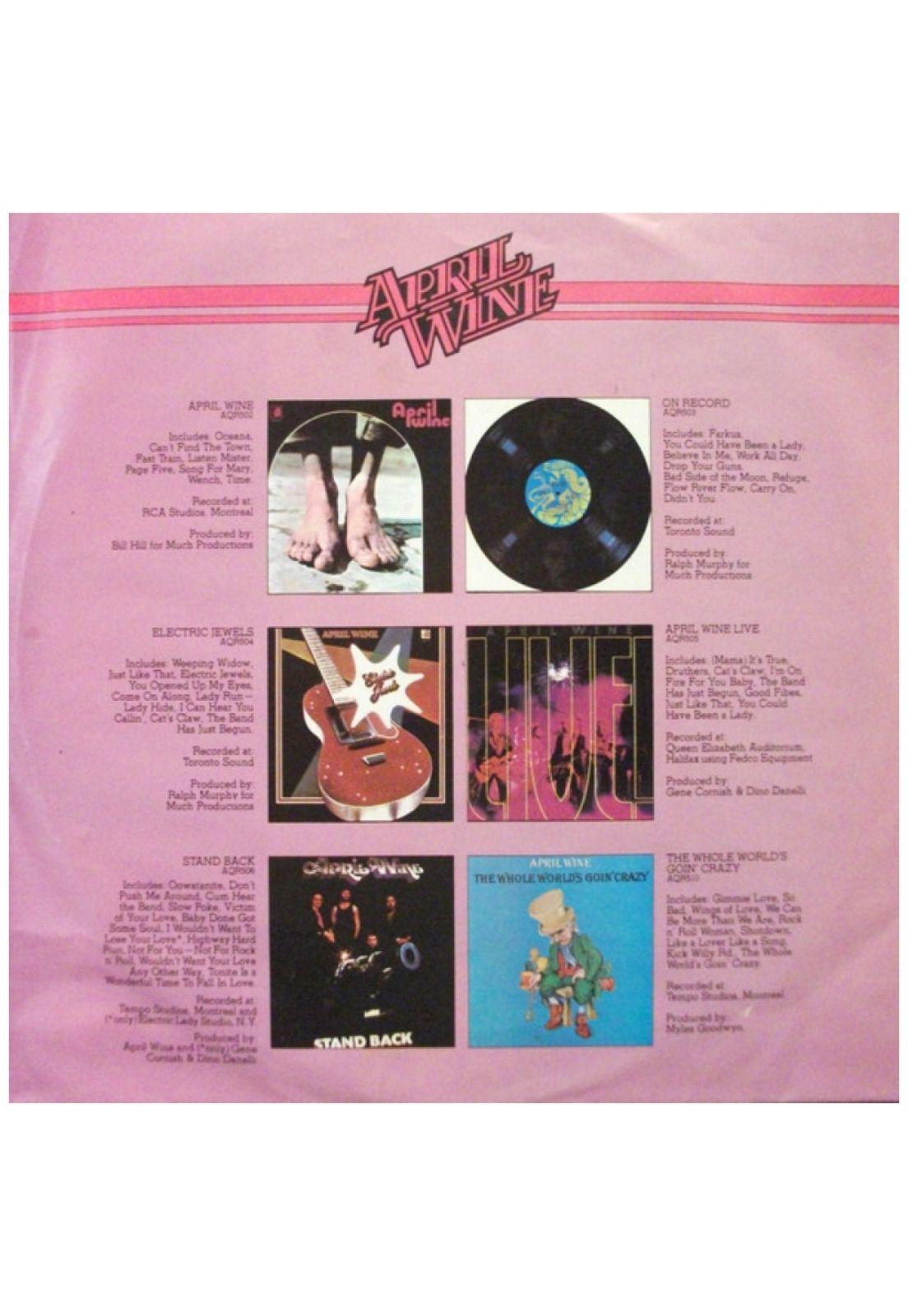 APRIL WINE - THE BEST ROCK BALLADS | VINILO USADO-8