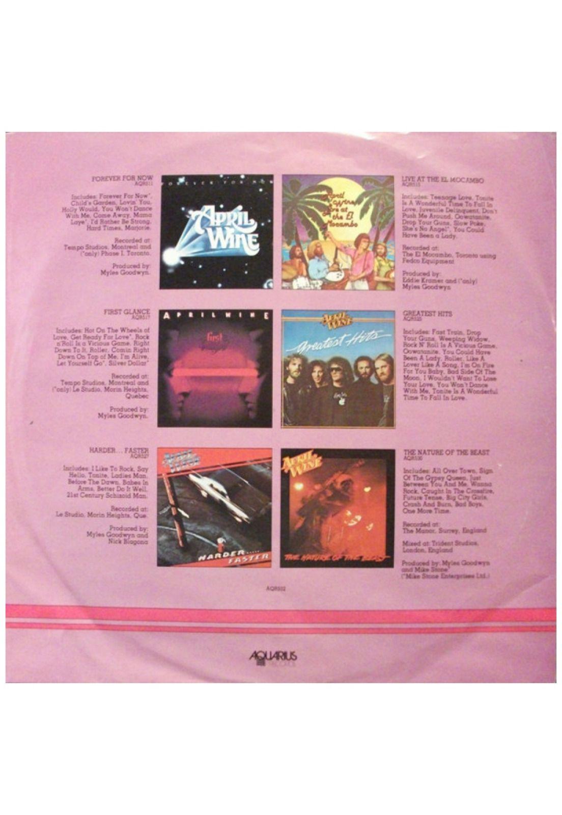 APRIL WINE - THE BEST ROCK BALLADS | VINILO USADO-9