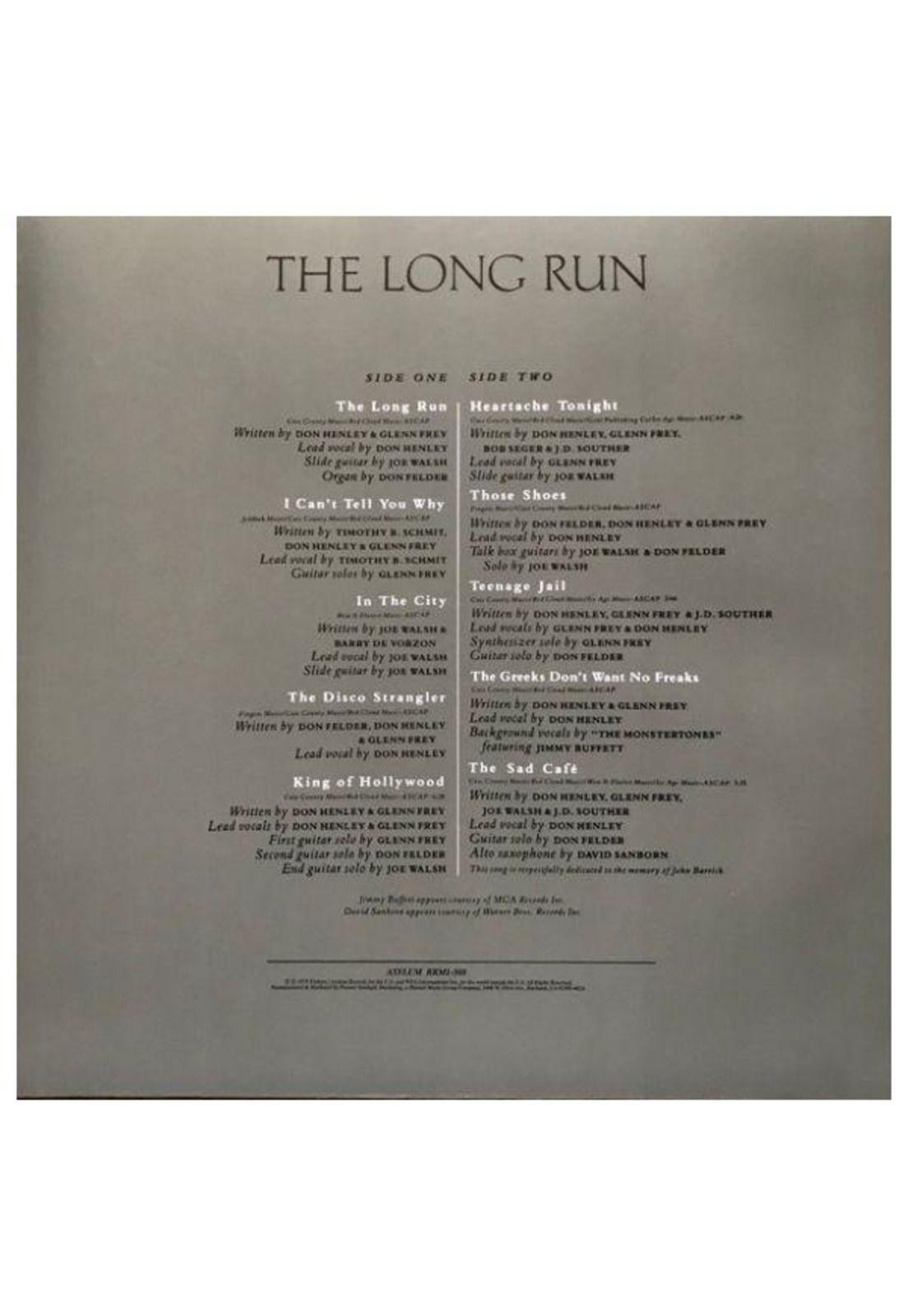 EAGLES - THE LONG RUN  | VINILO-3