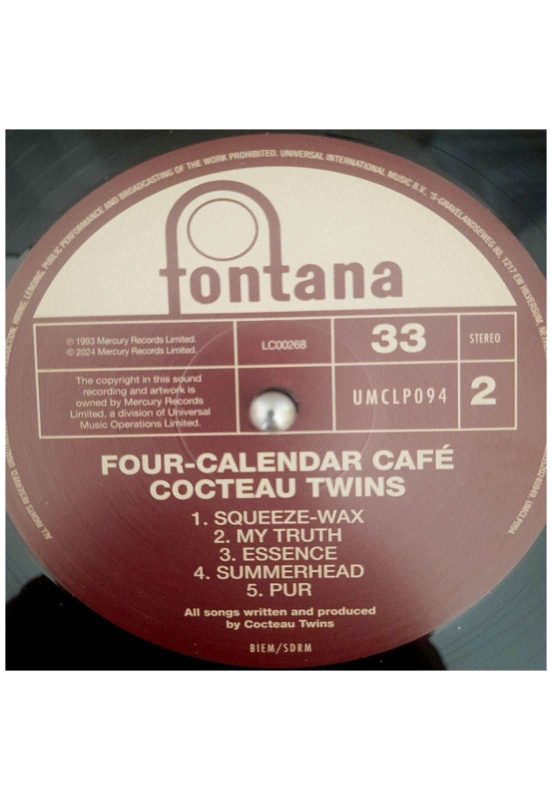 COCTEAU TWINS - FOUR-CALENDAR CAFE | VINILO-5