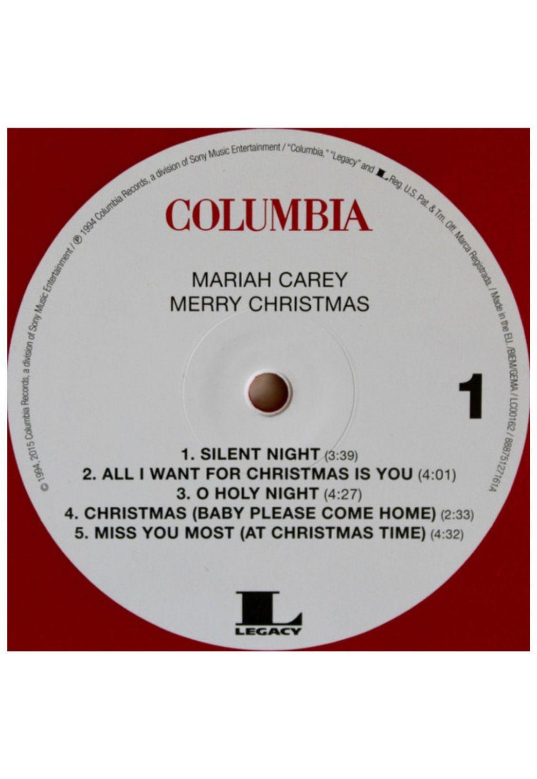 MARIAH CAREY - MERRY CHRISTMAS | VINILO-3