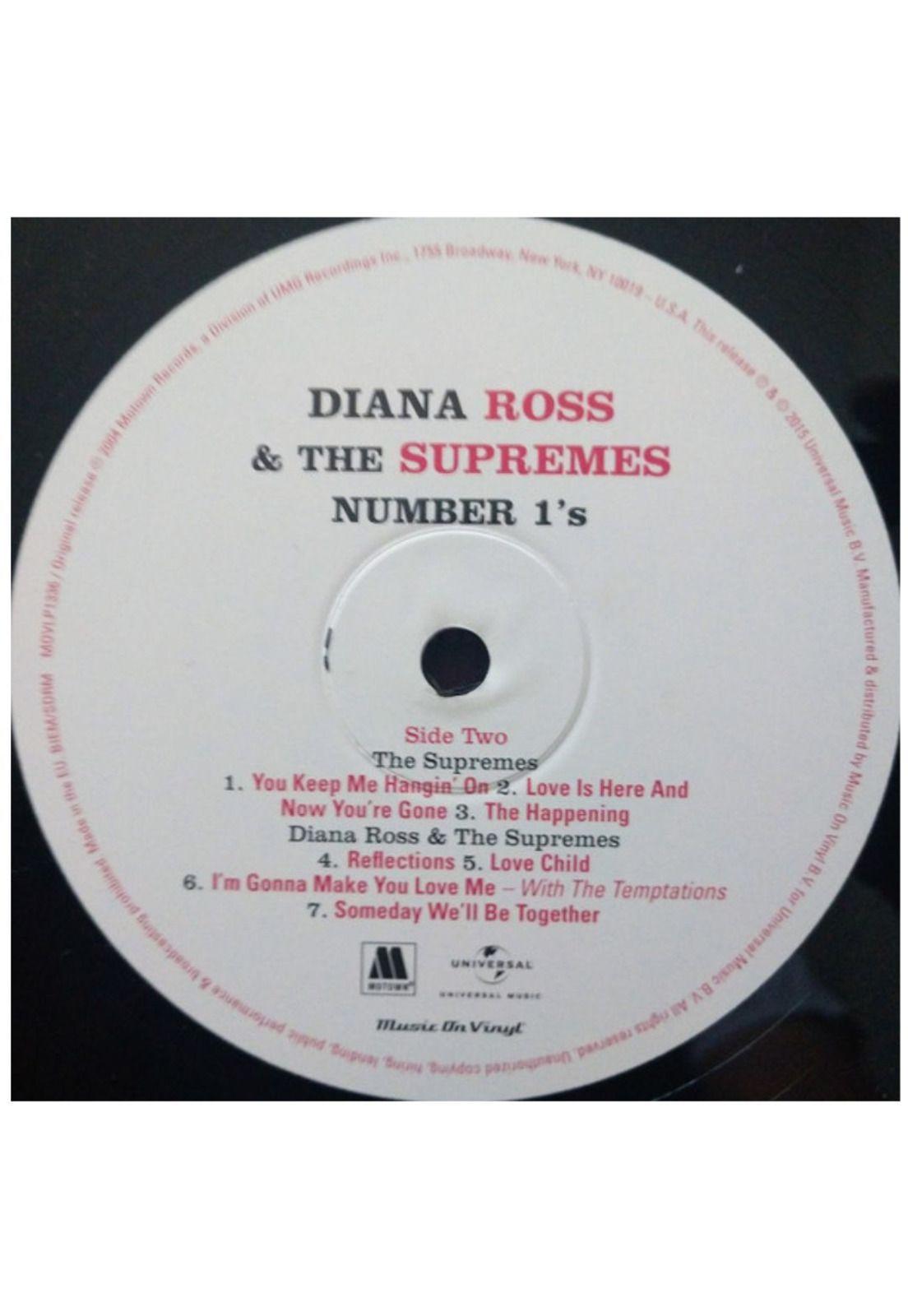 DIANA ROSS AND THE SUPREMES - 1S NUMBER ONE 2LP VINILO-3