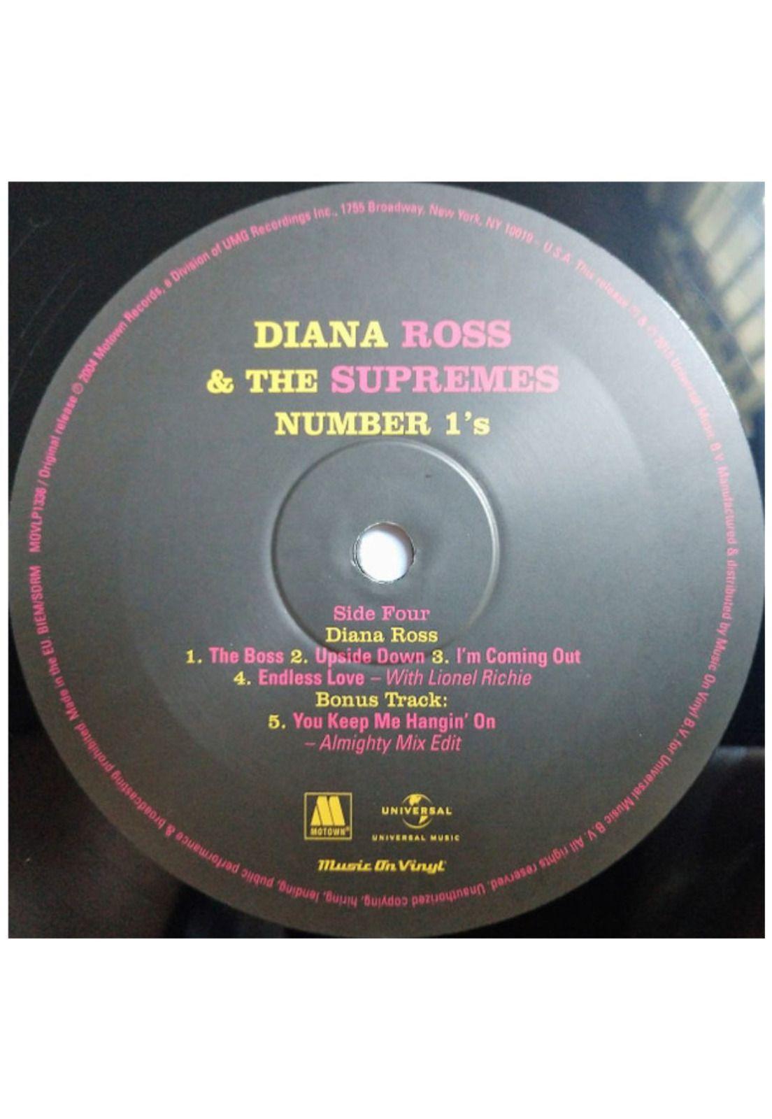 DIANA ROSS AND THE SUPREMES - 1S NUMBER ONE 2LP VINILO-5