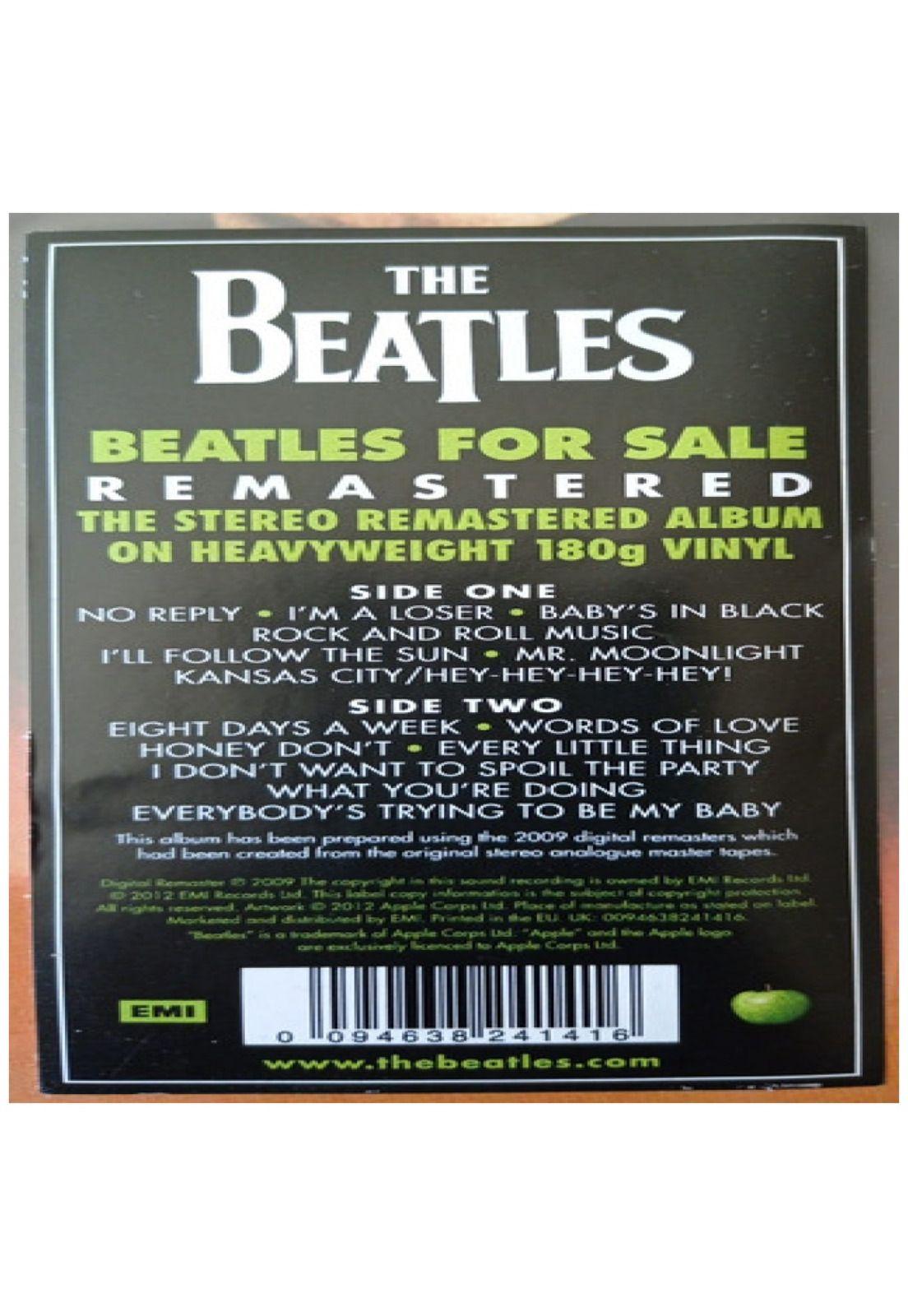 BEATLES - BEATLES FOR SALE | VINILO-7