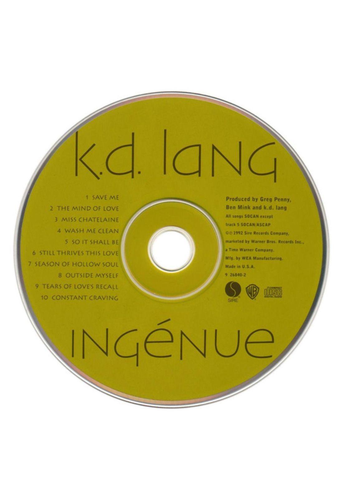 K.D. LAND - INGÉNUE | CD USADO-2