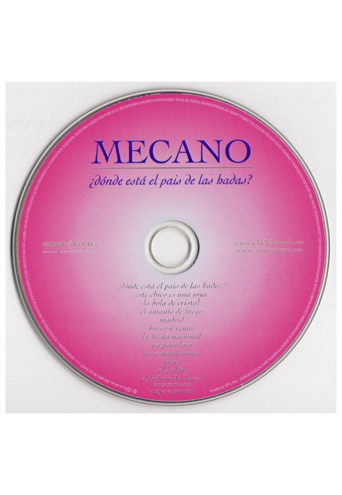 MECANO - DONDE ESTA EL PAIS DE LAS HADAS | CD ABIERTO-2