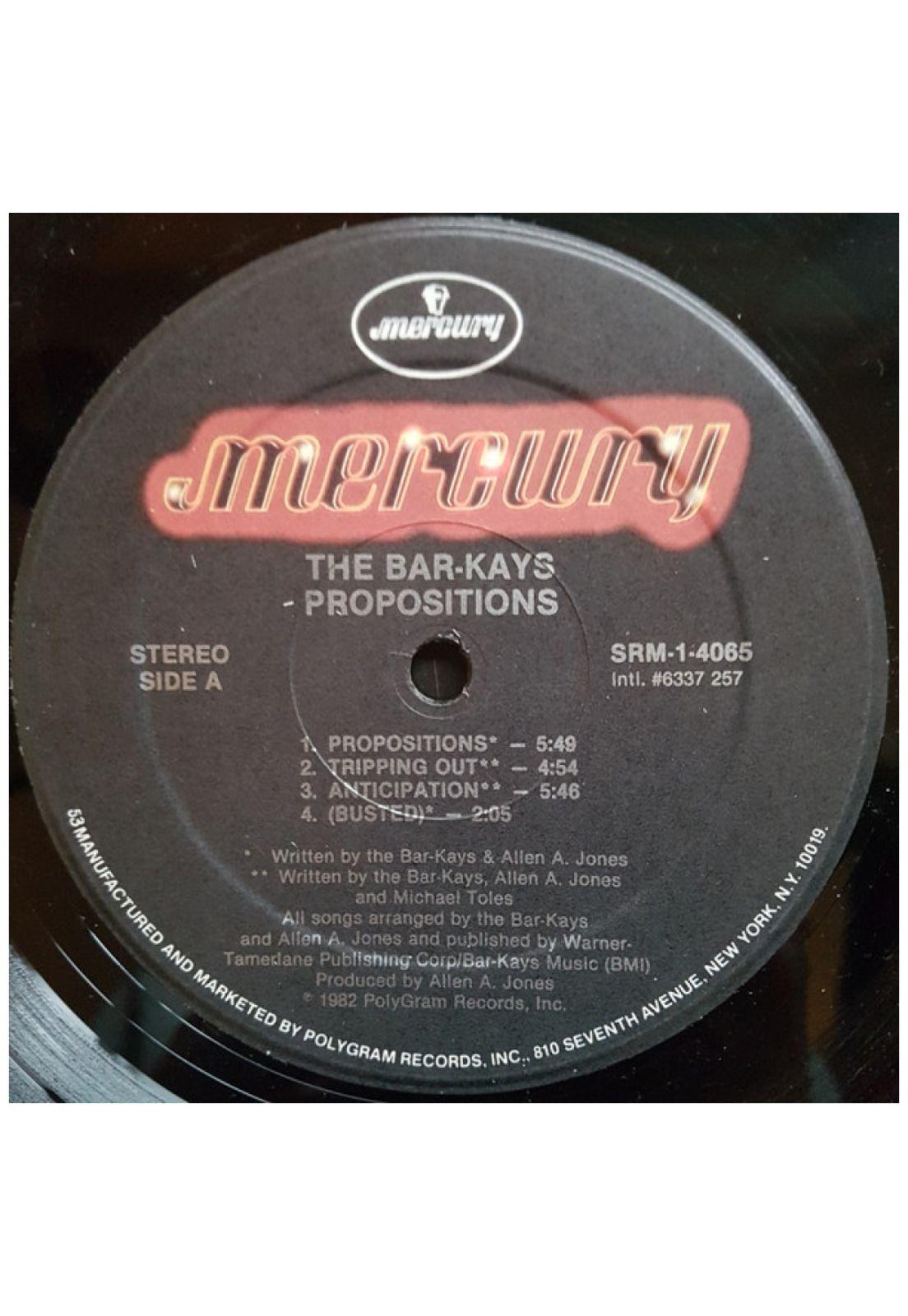 BAR-KAYS - PROPOSITIONS | 7" SINGLE USADO-3