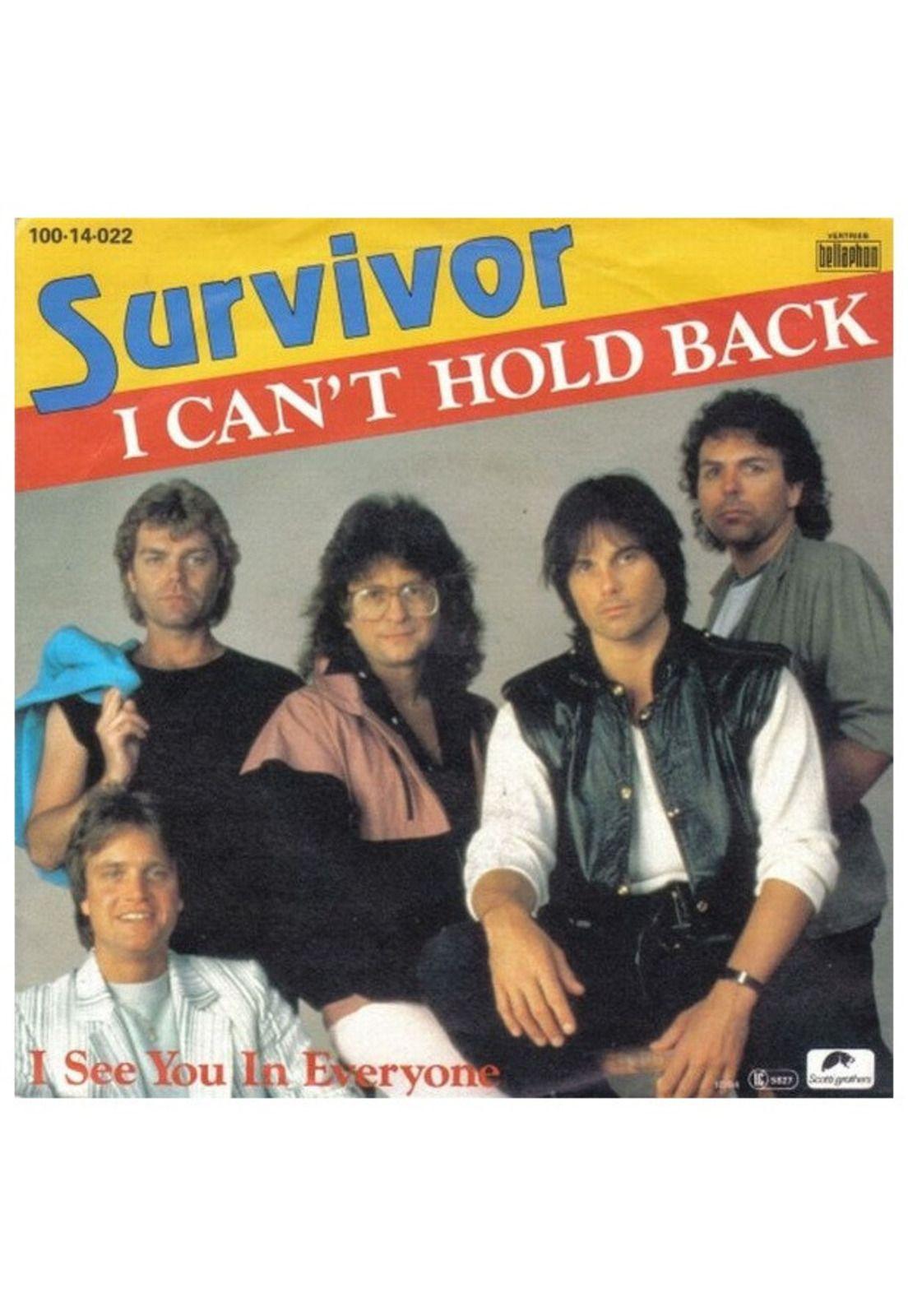 SURVIVOR - I CAN´T HOLD BACK | 7" SINGLE USADO-1