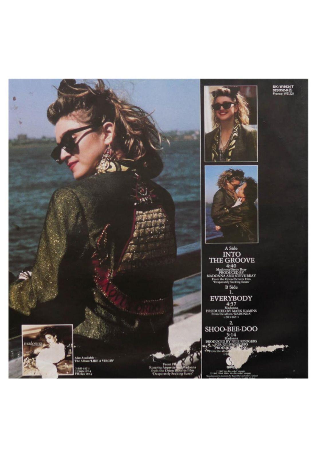 MADONNA - INTO THE GROOVE | 12" MAXI SINGLE USADO-1