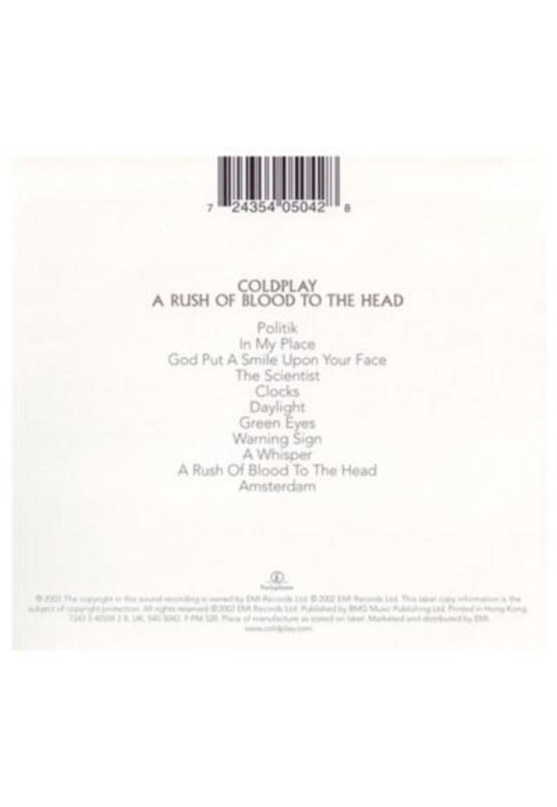 COLDPLAY - A RUSH OF BLOOD TO THE HEAD | CD-1