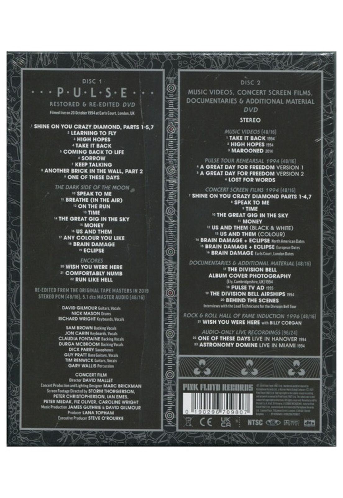 PINK FLOYD - P.U.L.S.E. 2021 (SLIPCASE WITH LED) (2DVD) | DVD-2