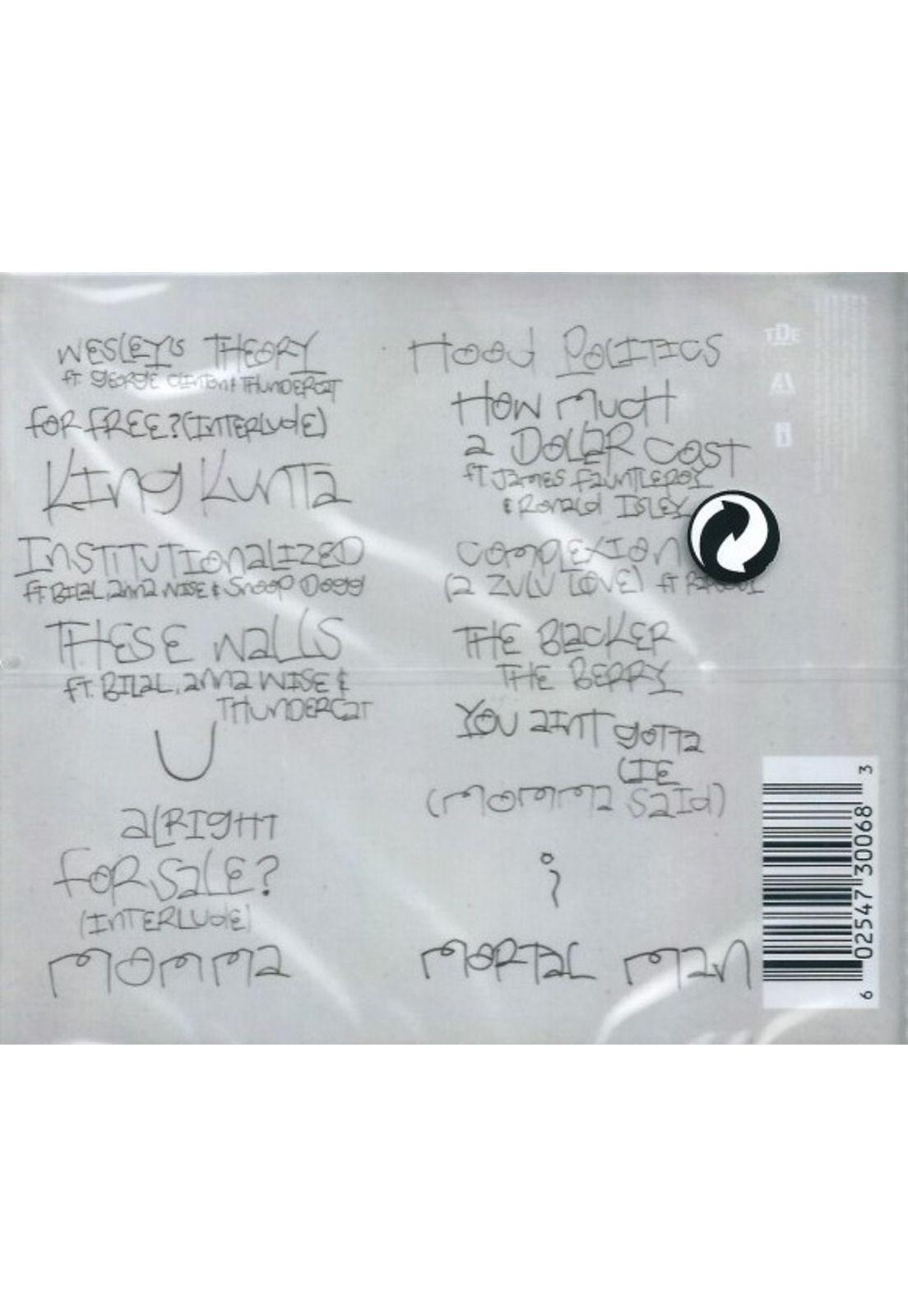 KENDRICK LAMAR - TO PIMP A BUTTERFLY | CD-9