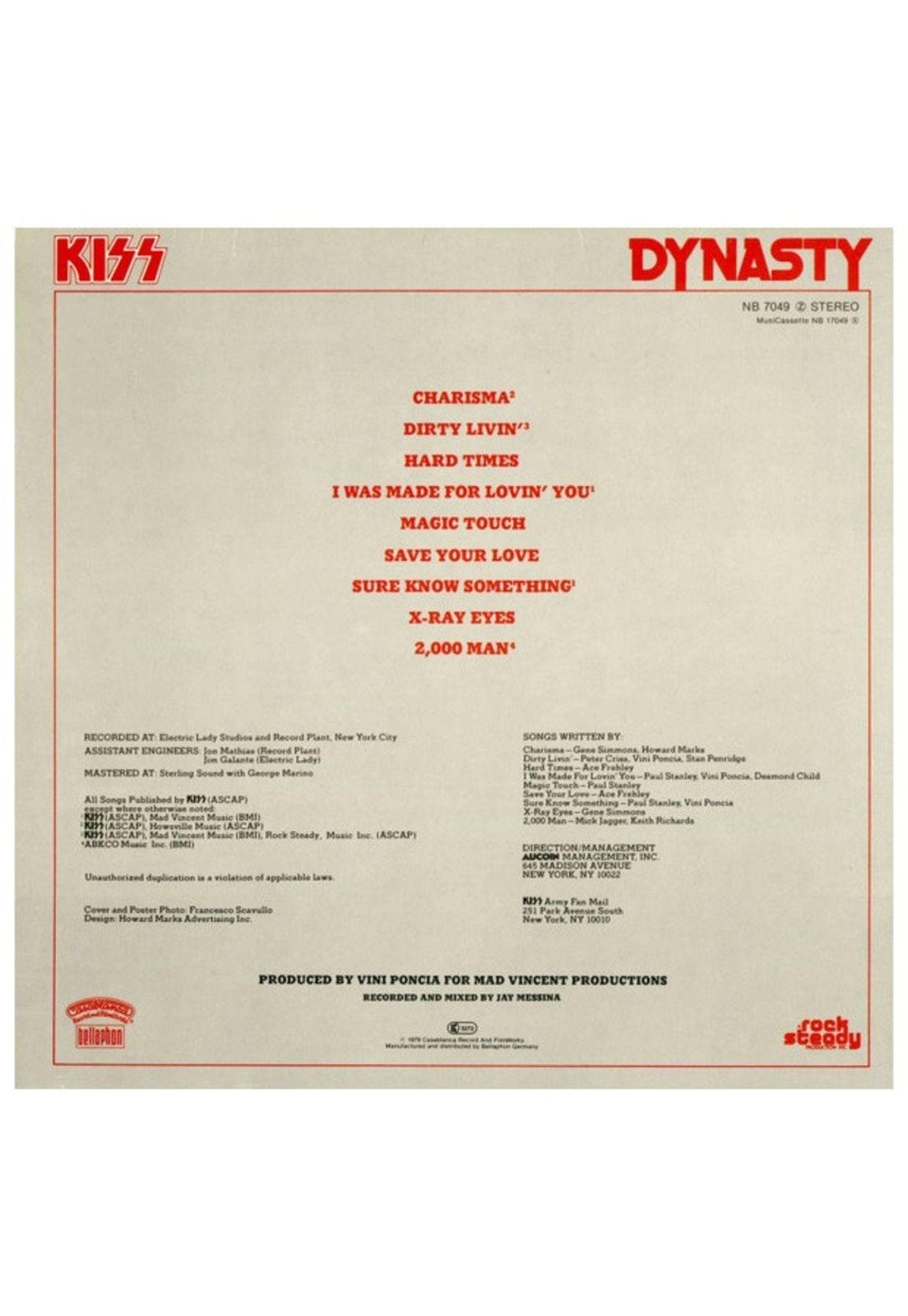KISS - DYNASTY | VINILO USADO-1