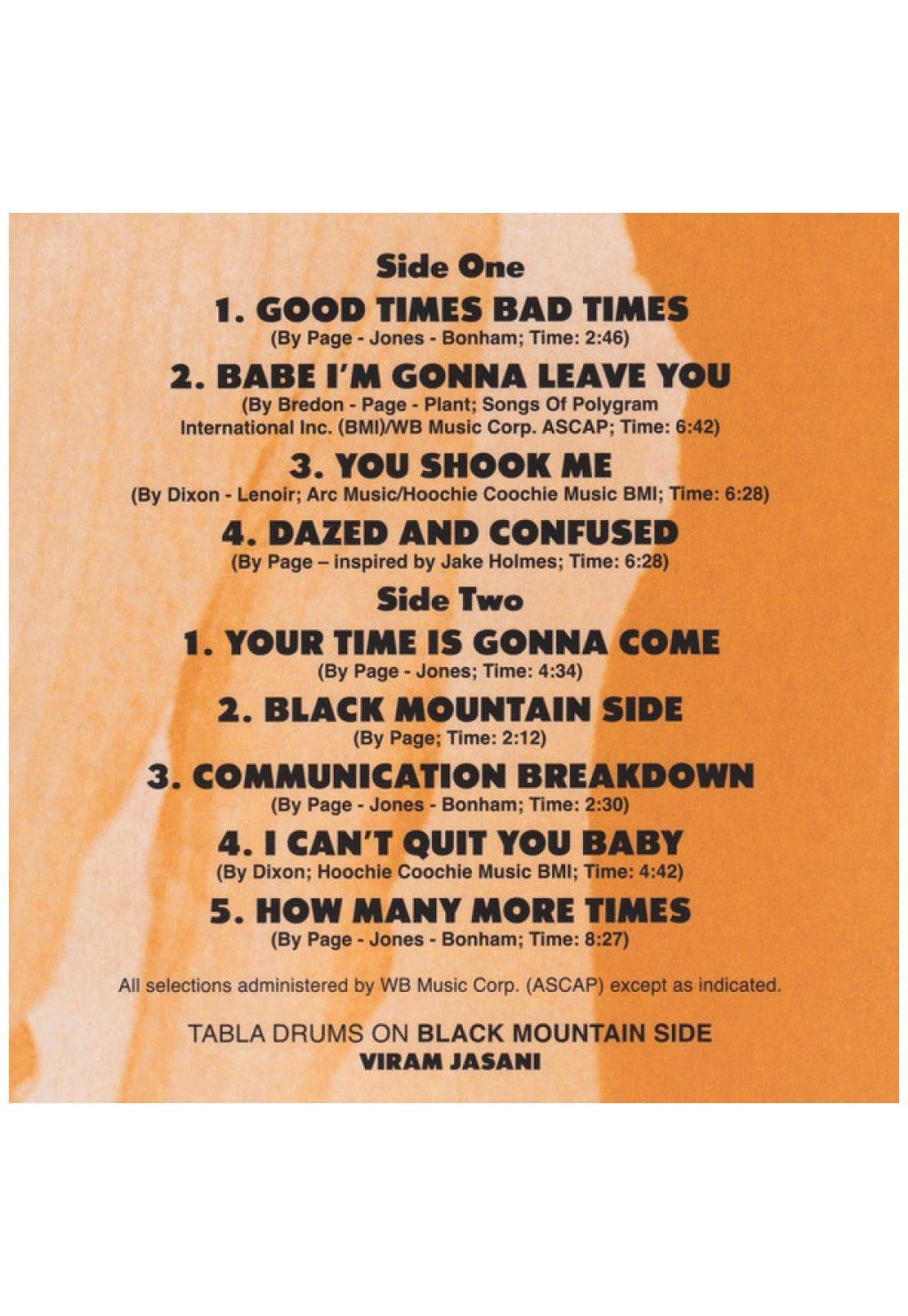 LED ZEPPELIN  - LED ZEPPELIN  | VINILO-7