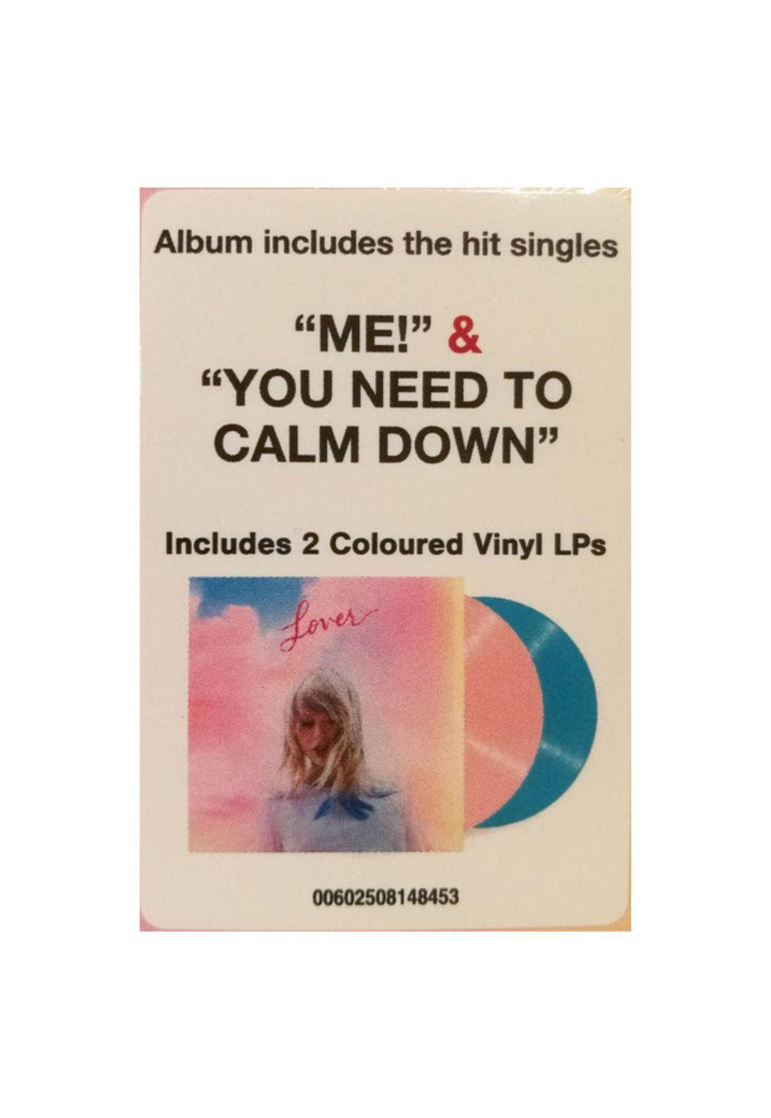 TAYLOR SWIFT - LOVER (2LP) VINILO-2