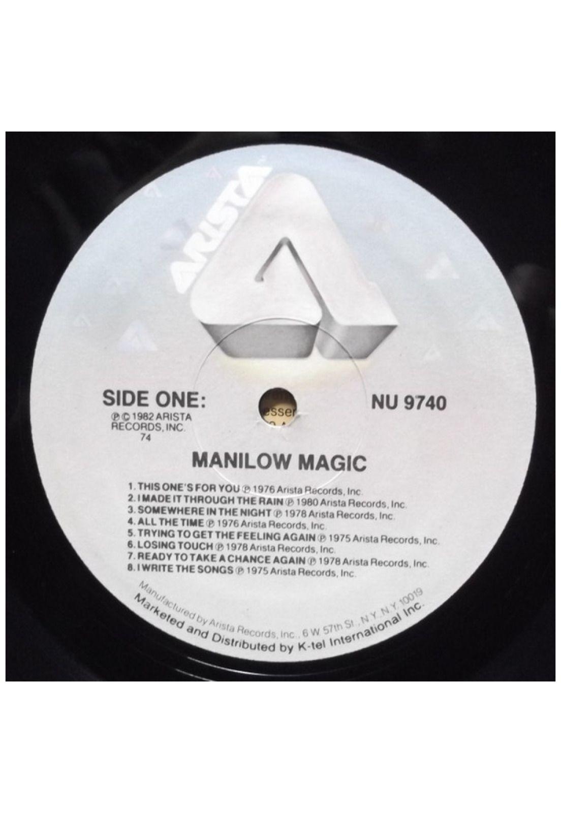 BARRY MANILOW - MAGIC: 16 GREATEST SONGS | VINILO USADO-2