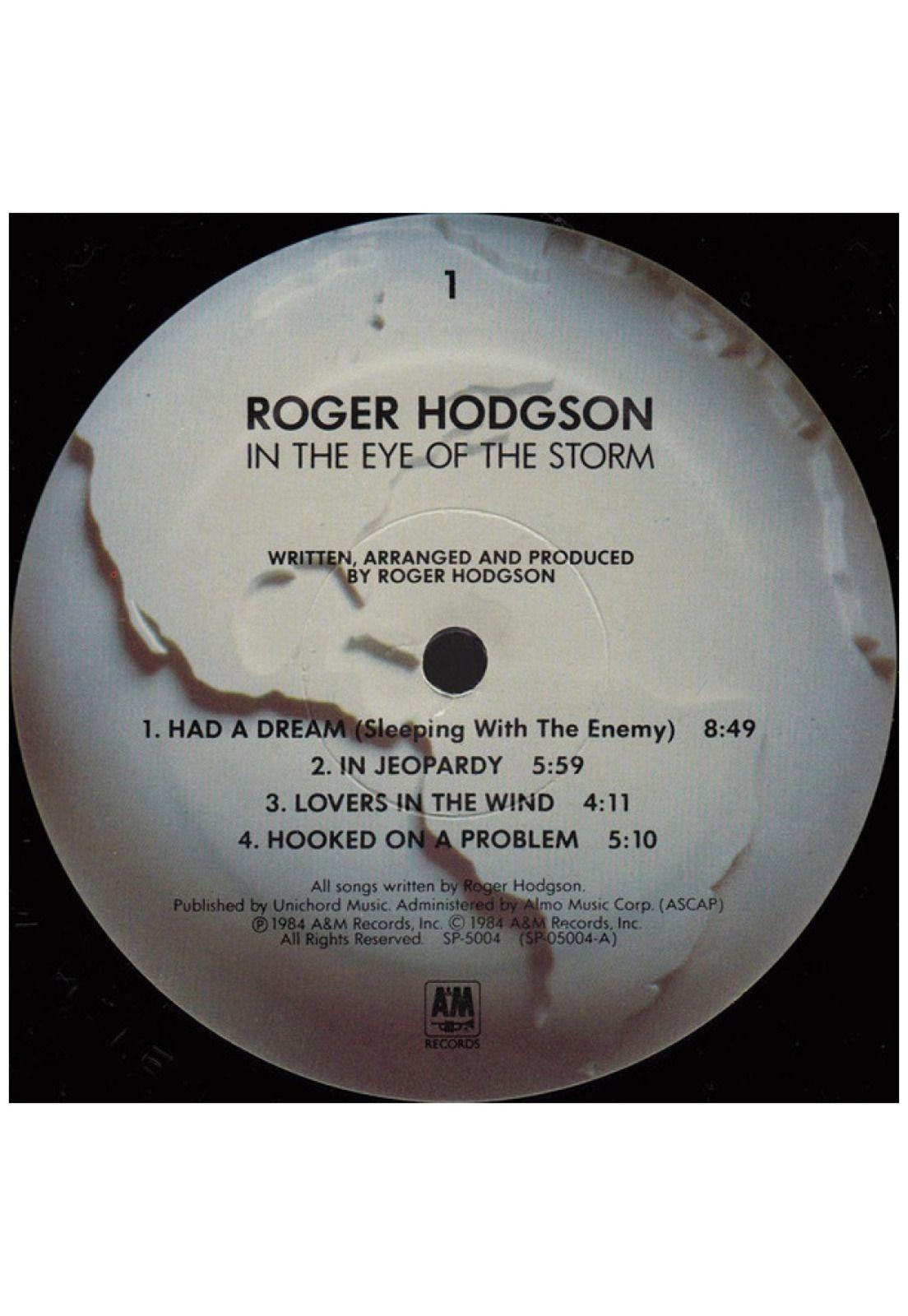 ROGER HODGSON - IN THE EYE OF THE STORM | VINILO USADO-2