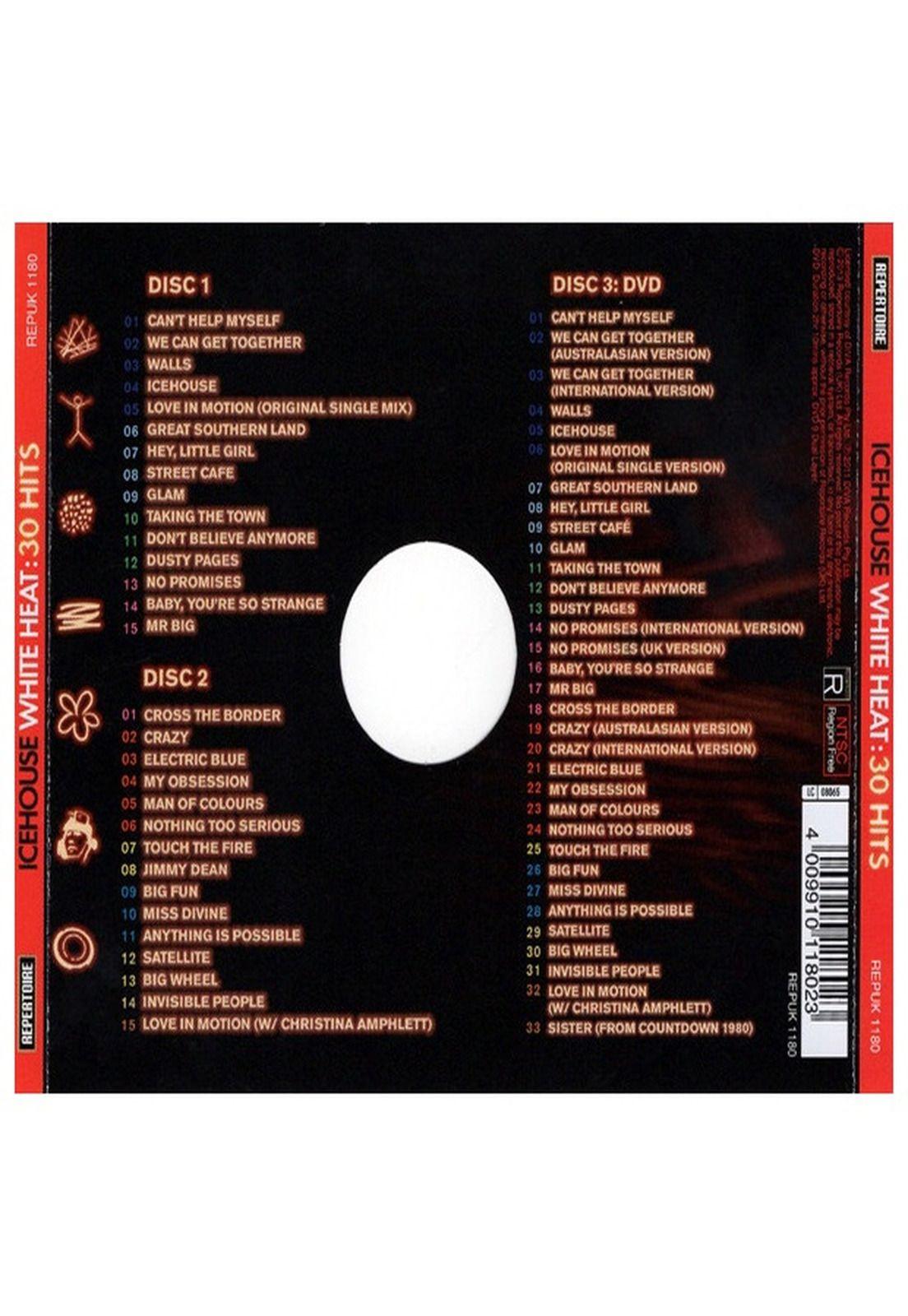 ICEHOUSE - WHITE HEAT: 30 HITS (2CD+DVD) | CD-2