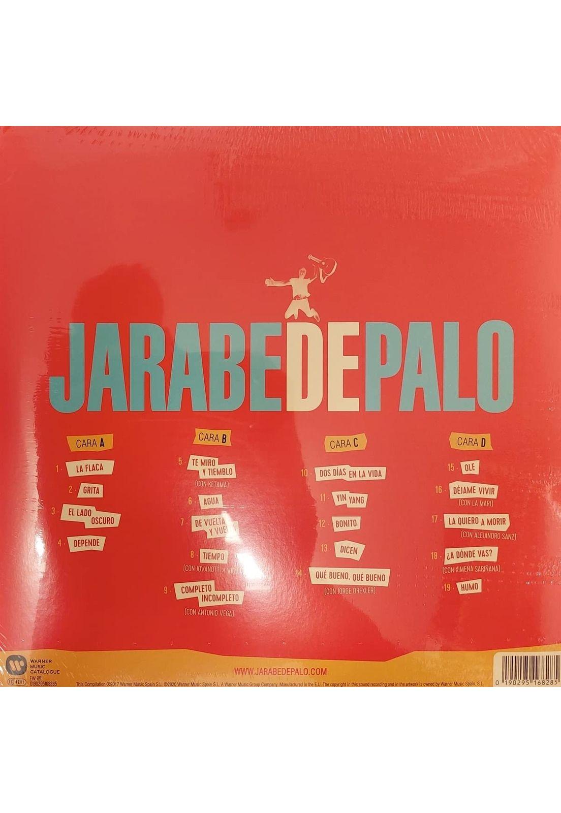JARABE DE PALO - GRANDES EXITOS: NUNCA EN LA VIDA CONOCI MUJER IGUAL A LA FLACA (2LP) | VINILO-1