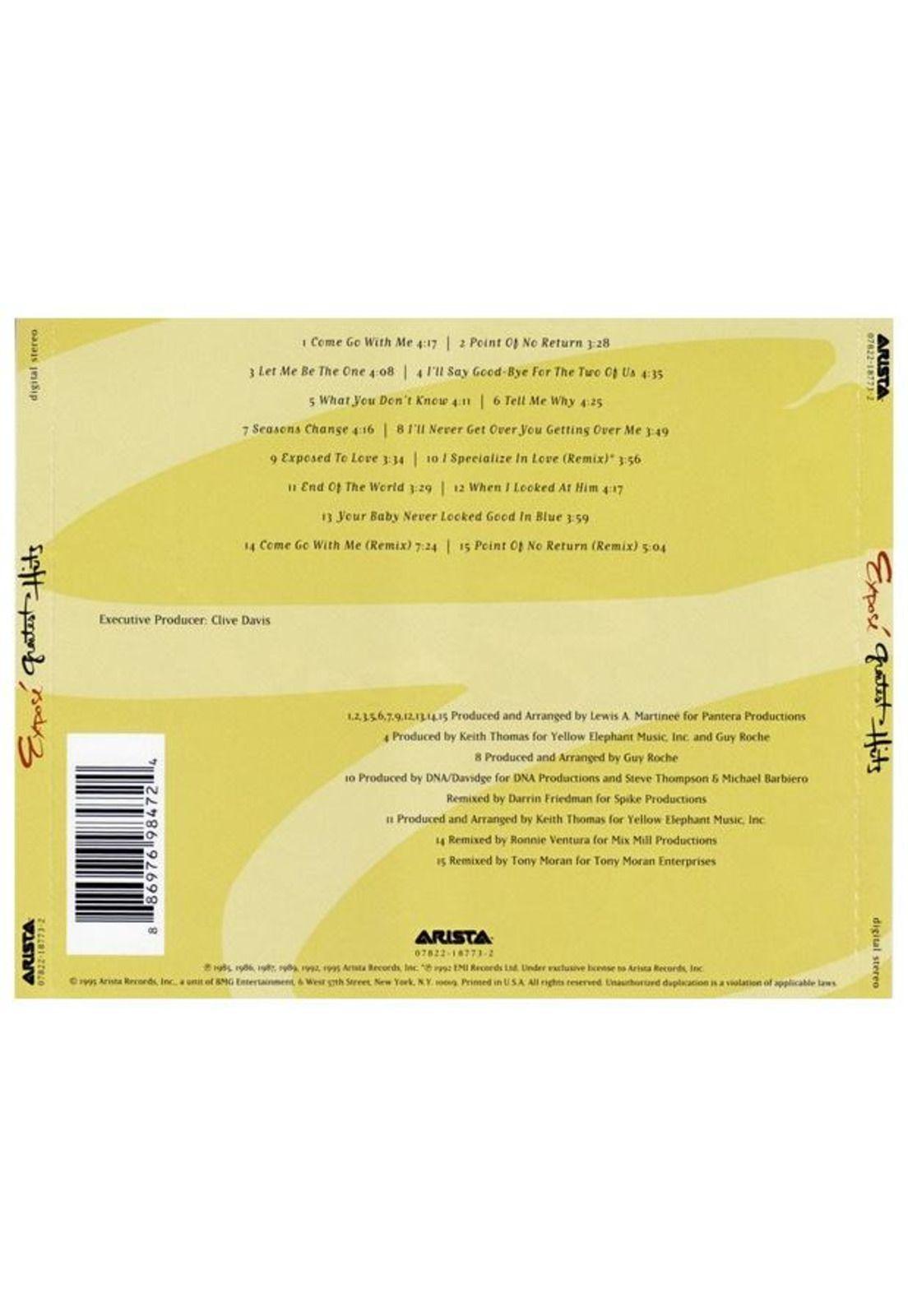 EXPOSE - GREATEST HITS | CD-1