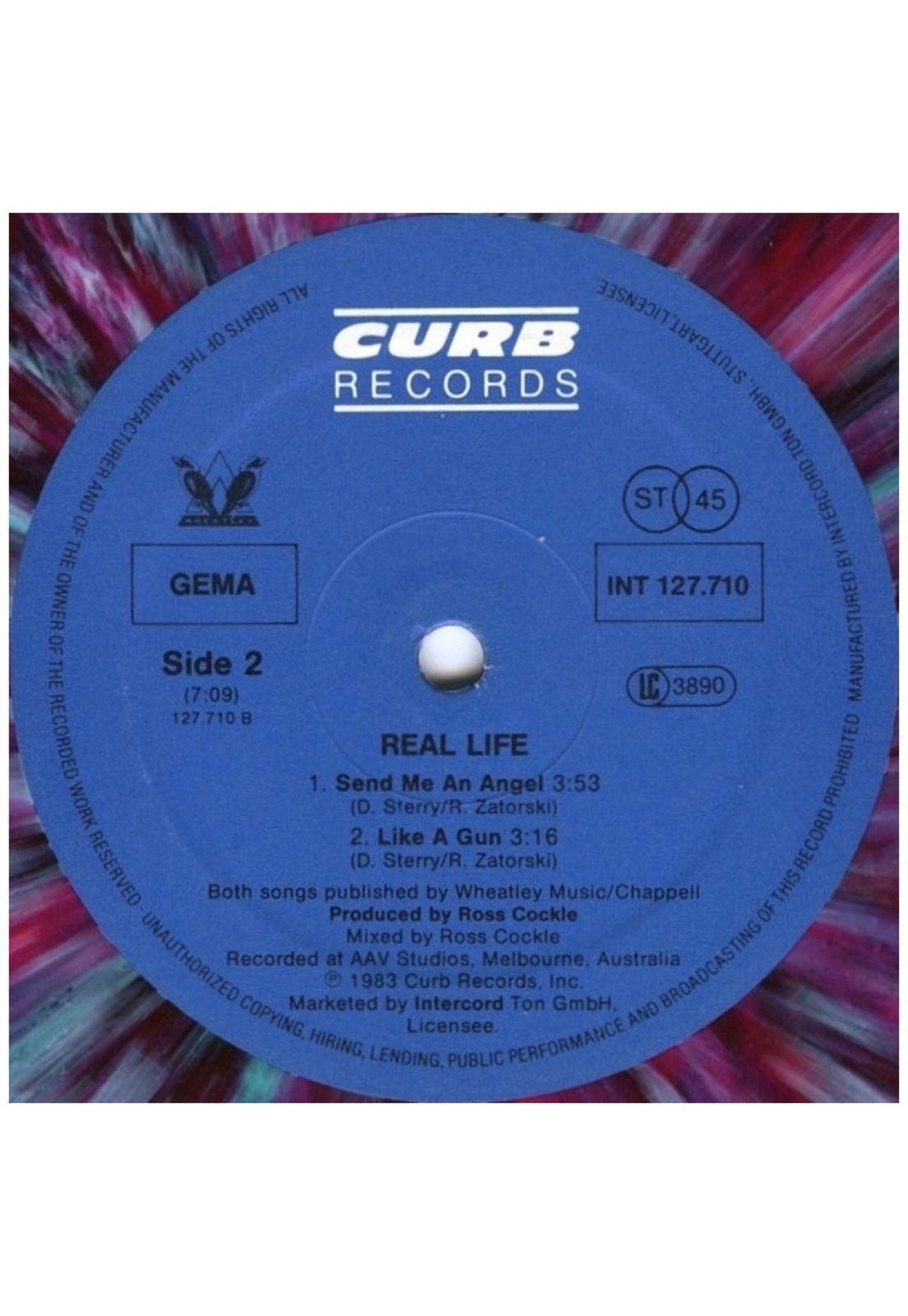 REAL LIFE - SEND ME AN ANGEL (EXTENDED MIX) | 12" MAXI SINGLE VINILO USADO-3