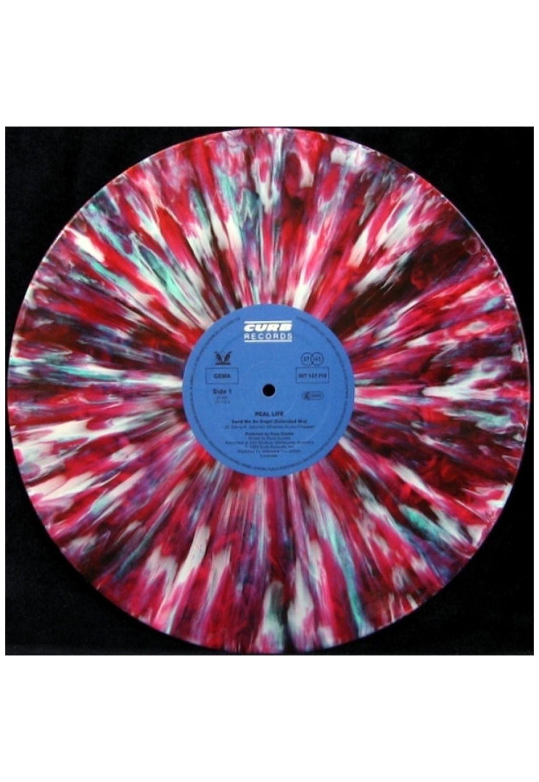 REAL LIFE - SEND ME AN ANGEL (EXTENDED MIX) | 12" MAXI SINGLE VINILO USADO-4