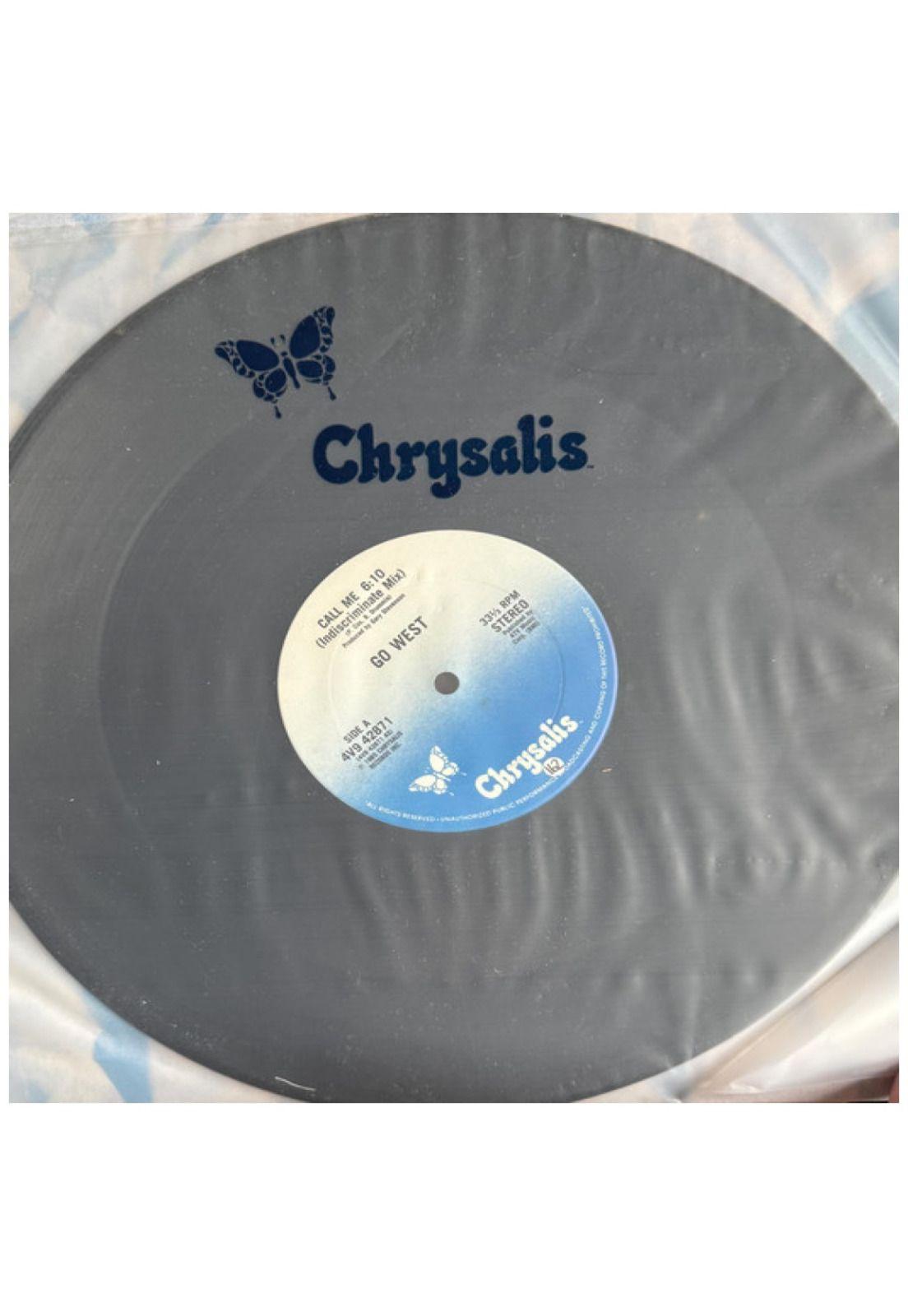 GO WEST - CALL ME/WE CLOSE OUR EYES | 12" MAXI SINGLE VINILO USADO-2