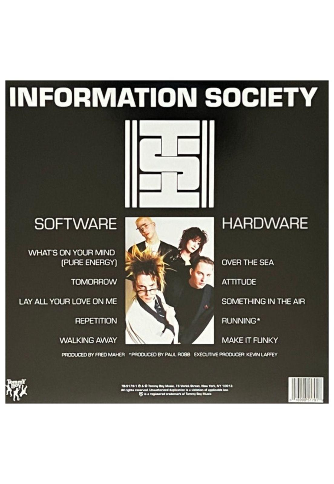 INFORMATION SOCIETY - INFORMATION SOCIETY (CLEAR VINYL) | VINILO-1