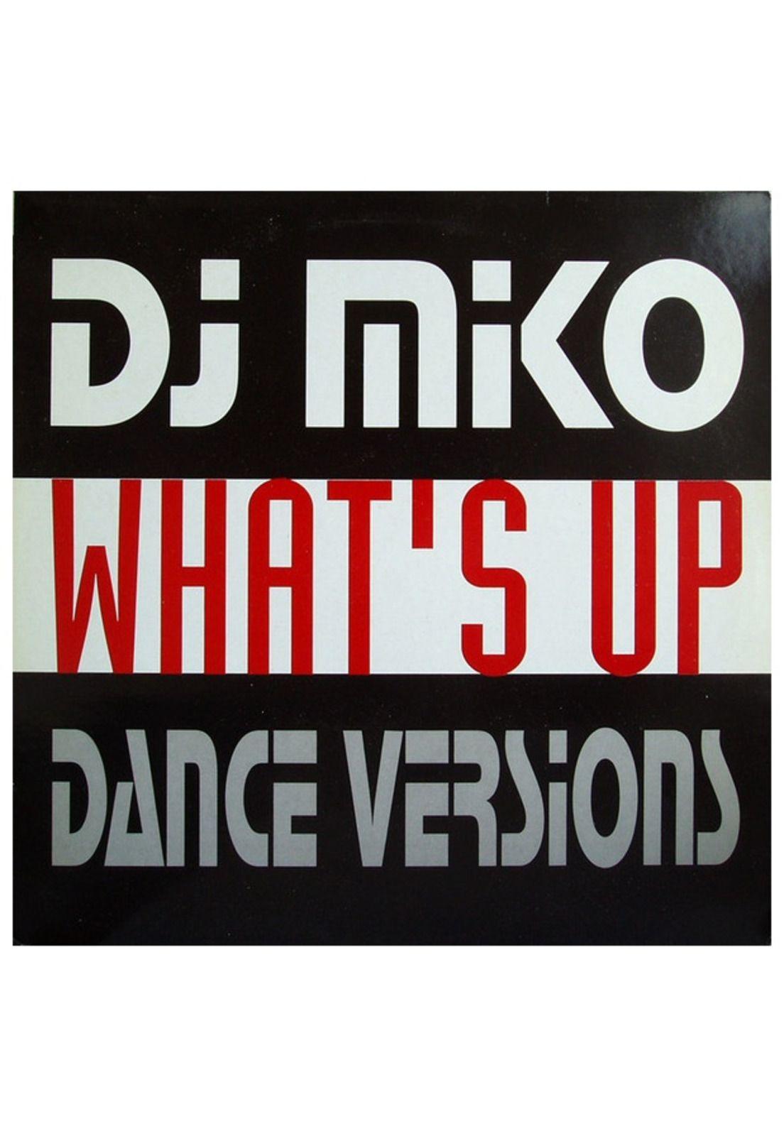 DJ MIKO - WHAT'S UP | 12" MAXI SINGLE USADO-0