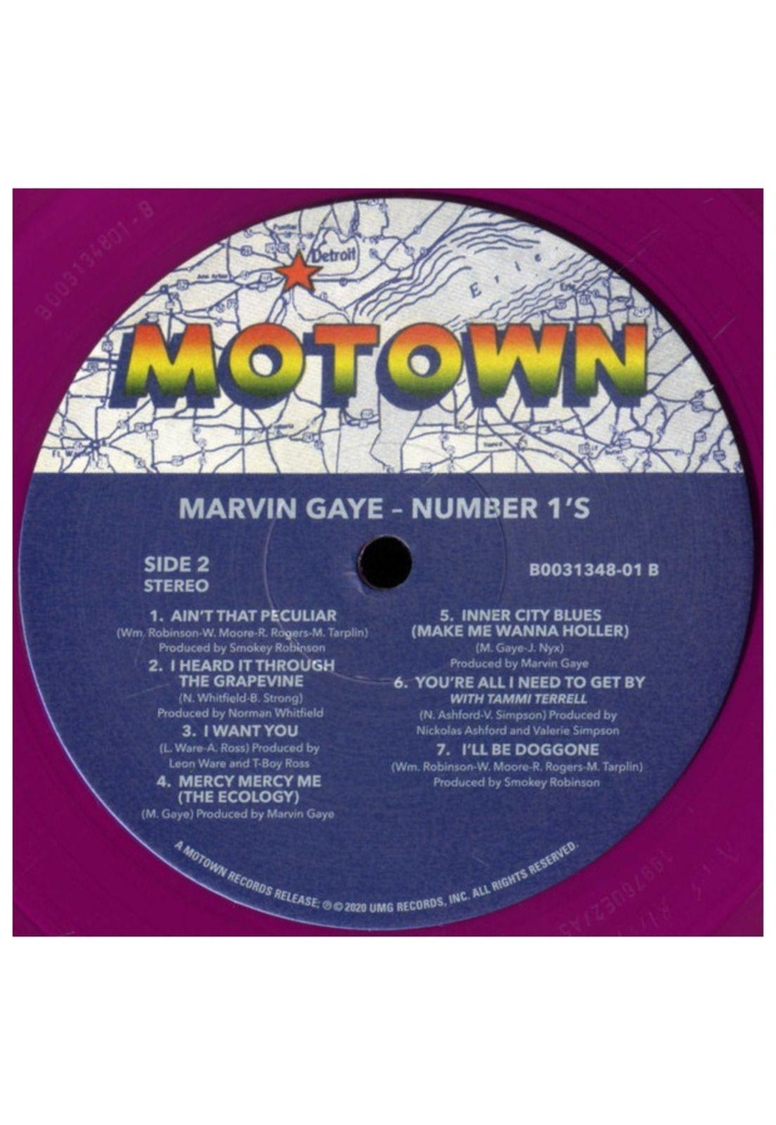 MARVIN GAYE - NUMBER 1'S (EXCLUSIVE LTD EDITION) (PURPLE VINYL) | VINILO-3