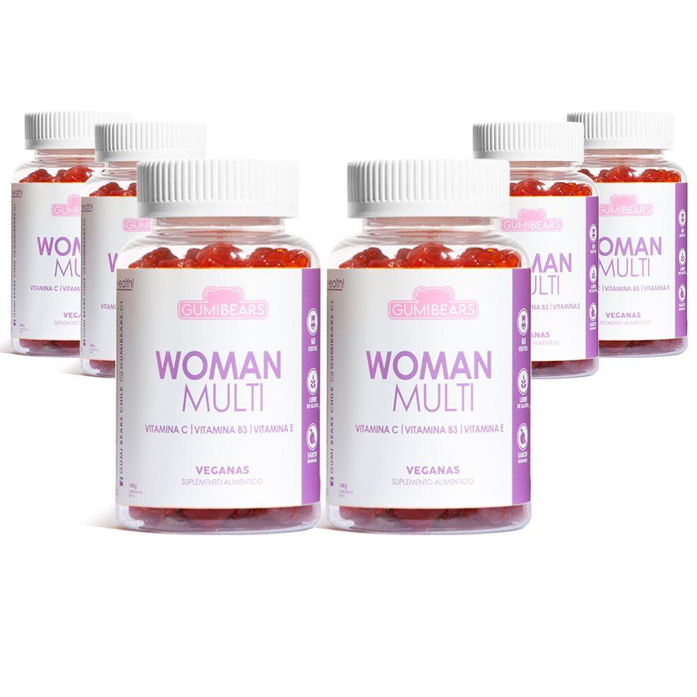 Pack Vitamina Woman Multi 6 meses - GumiBears-0