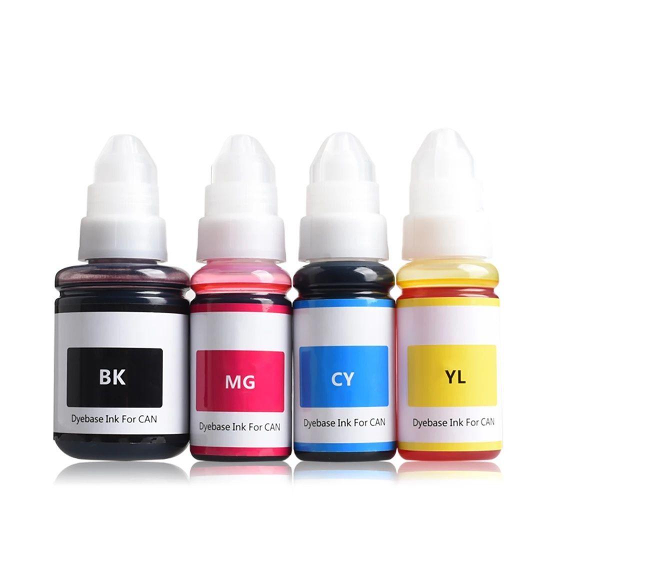 Tinta GI190 Pack 4 Colores Compatible con G2110 G3110 G4110-1