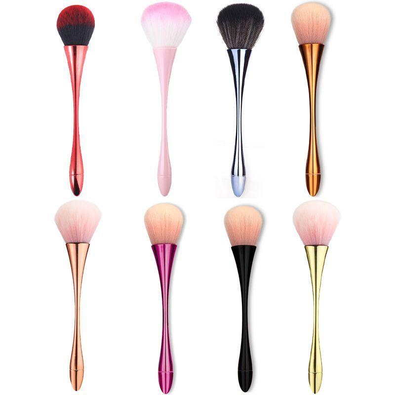 Brocha Pincel Para Maquillaje Profesional Uñas Rostro Polvos Rubor-2