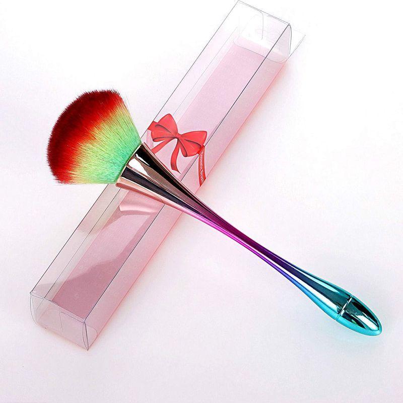 Brocha Pincel Para Maquillaje Profesional Uñas Rostro Polvos Rubor-4