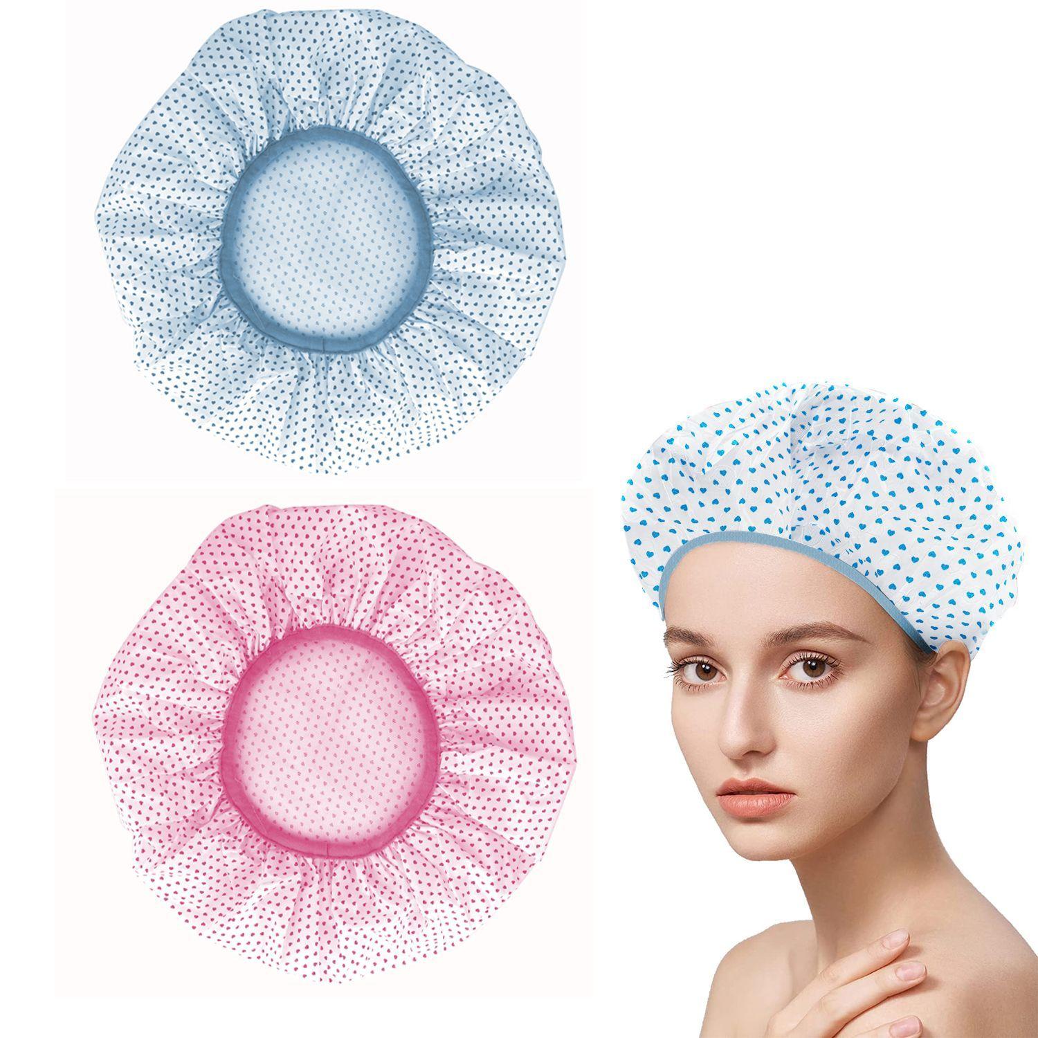 Gorro De Baño Para Ducha Resistente Impermeable Cabello Seco-0