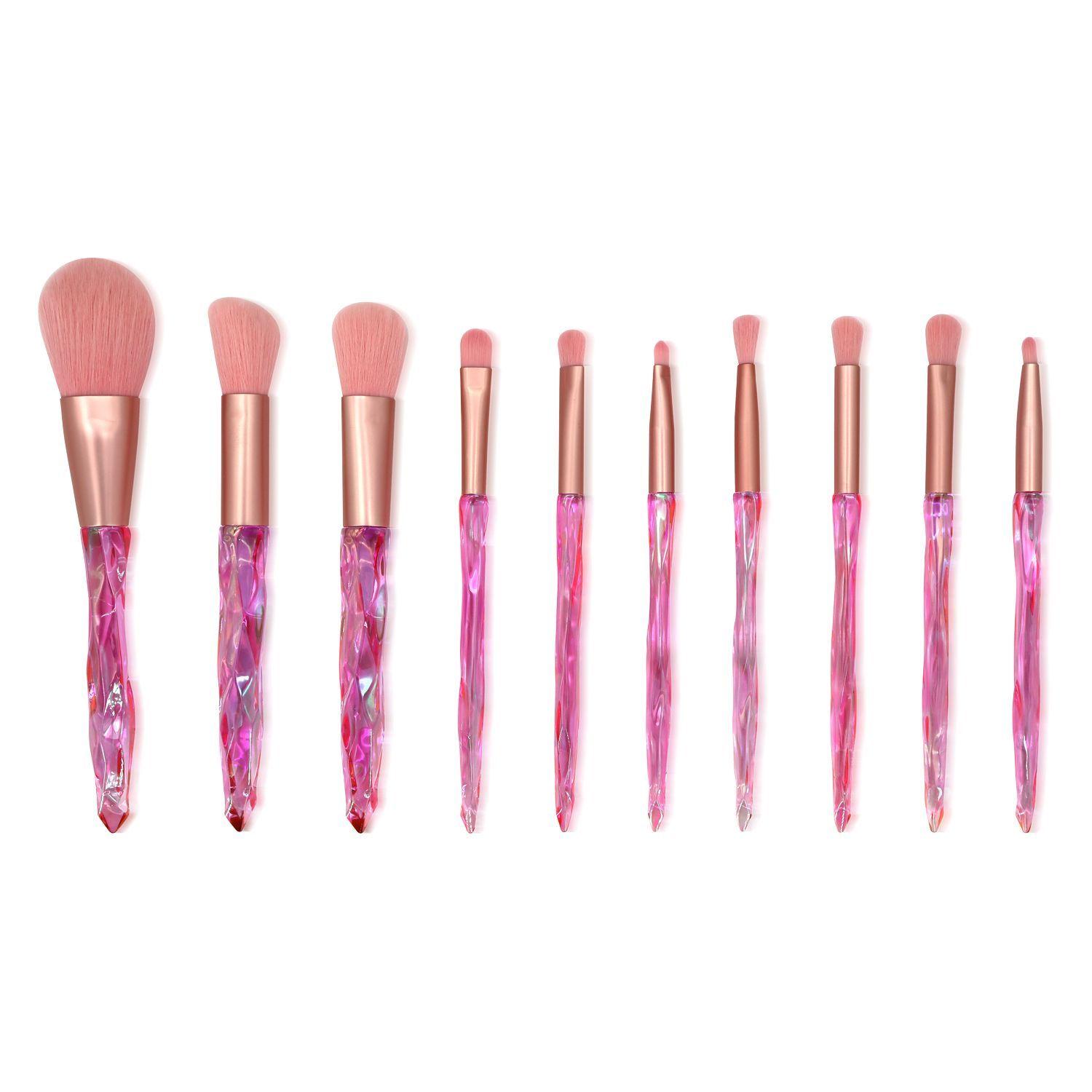 Set Brochas y Pinceles Para Maquillaje Profesional con Bolso Estuche-2