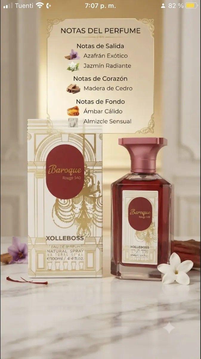 Perfume arabe Baroque De Rouge 540 Xolleboss 100 Ml-2